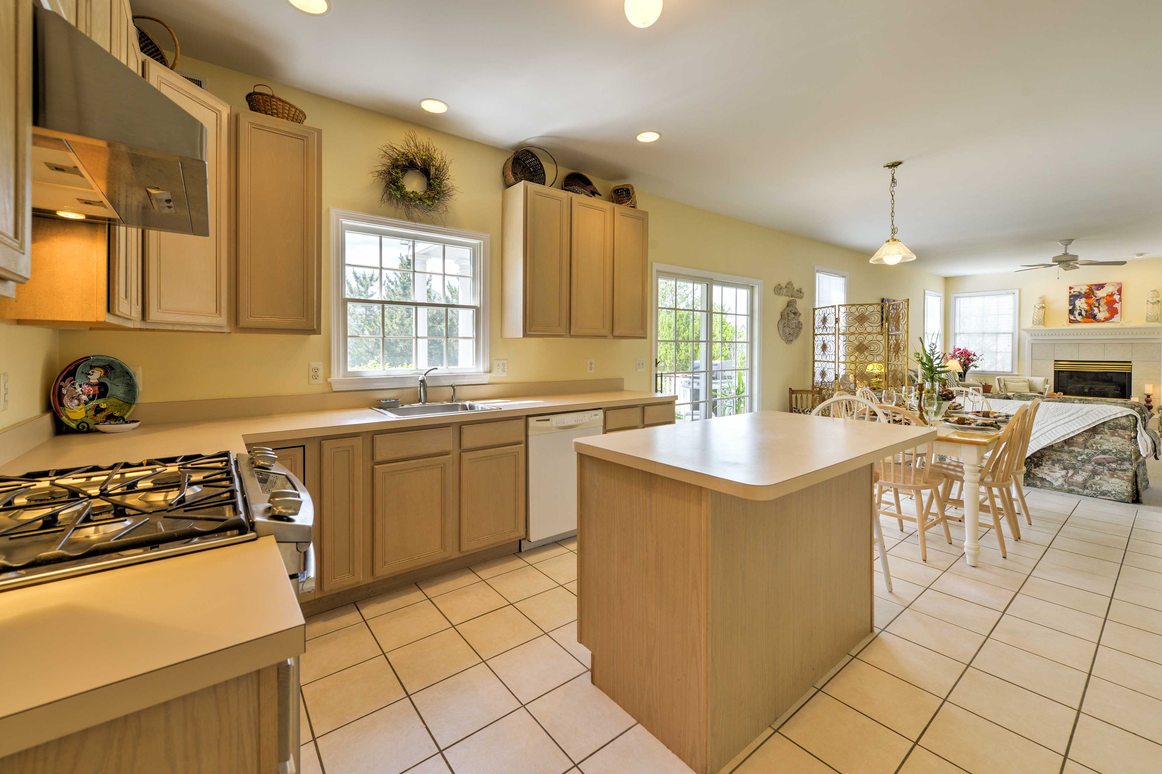 There are never too many cooks in this kitchen.