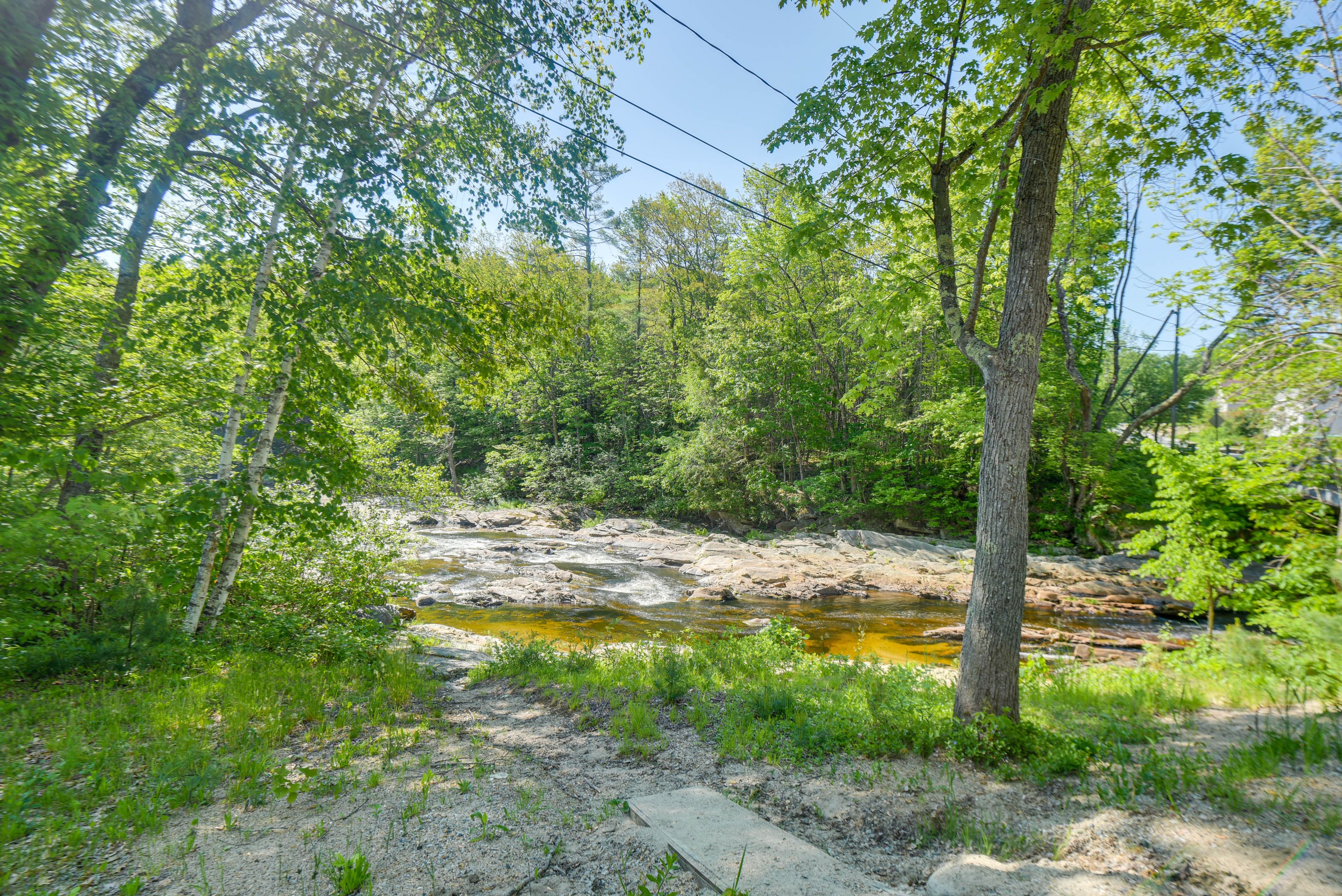 Located on the Bearcamp River