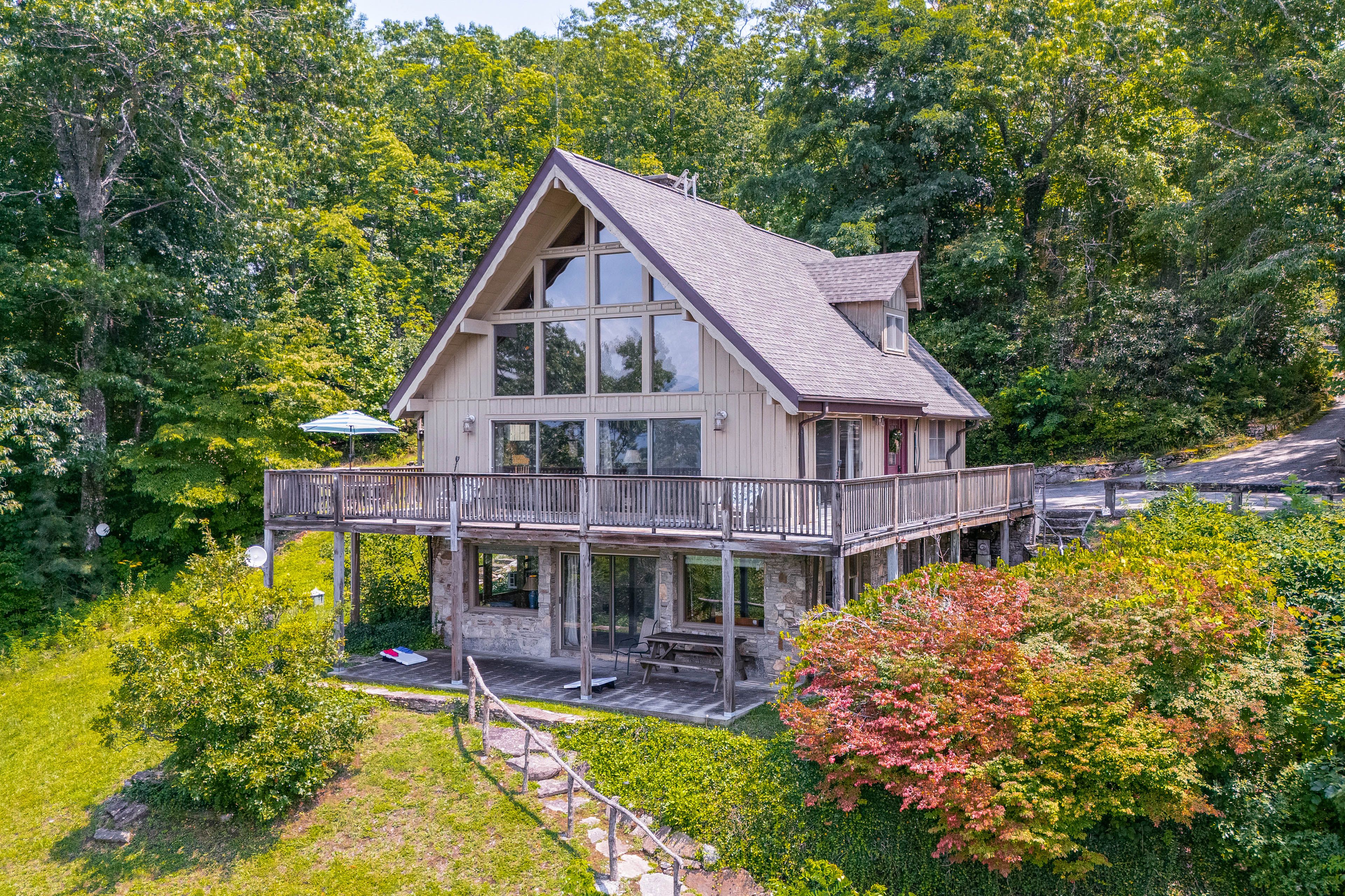 Aerial View of Property
