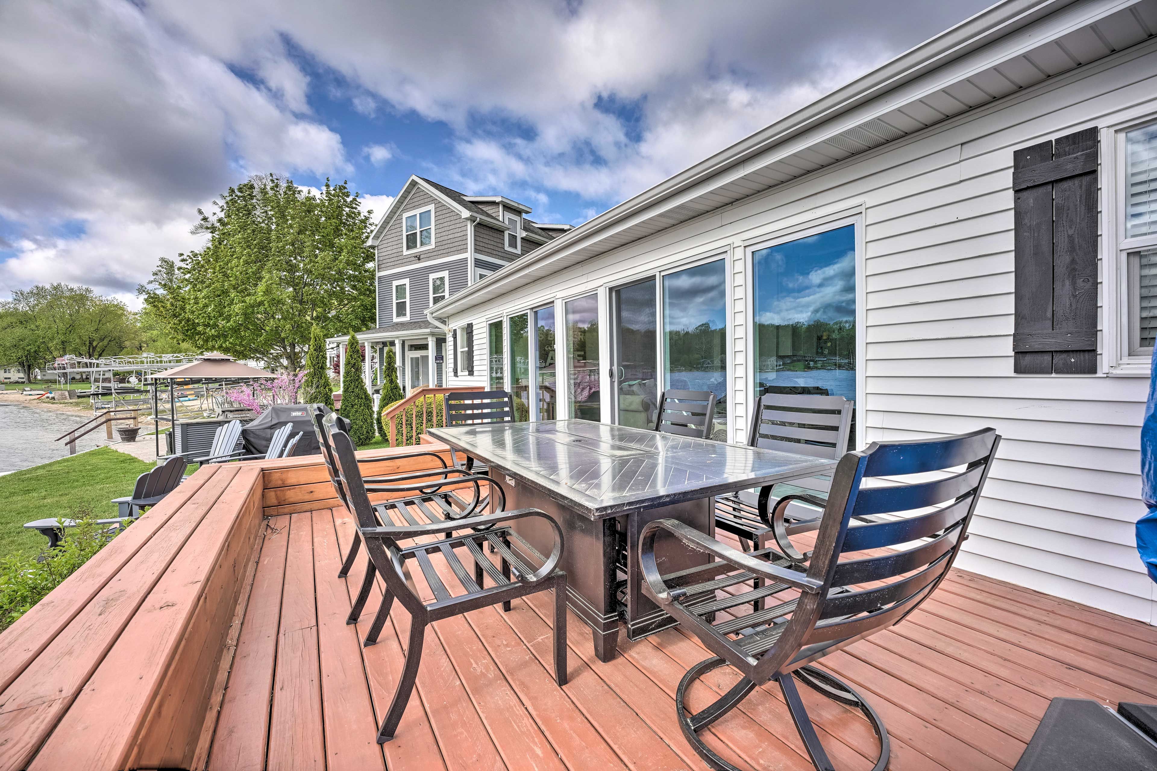 Deck in Spring
