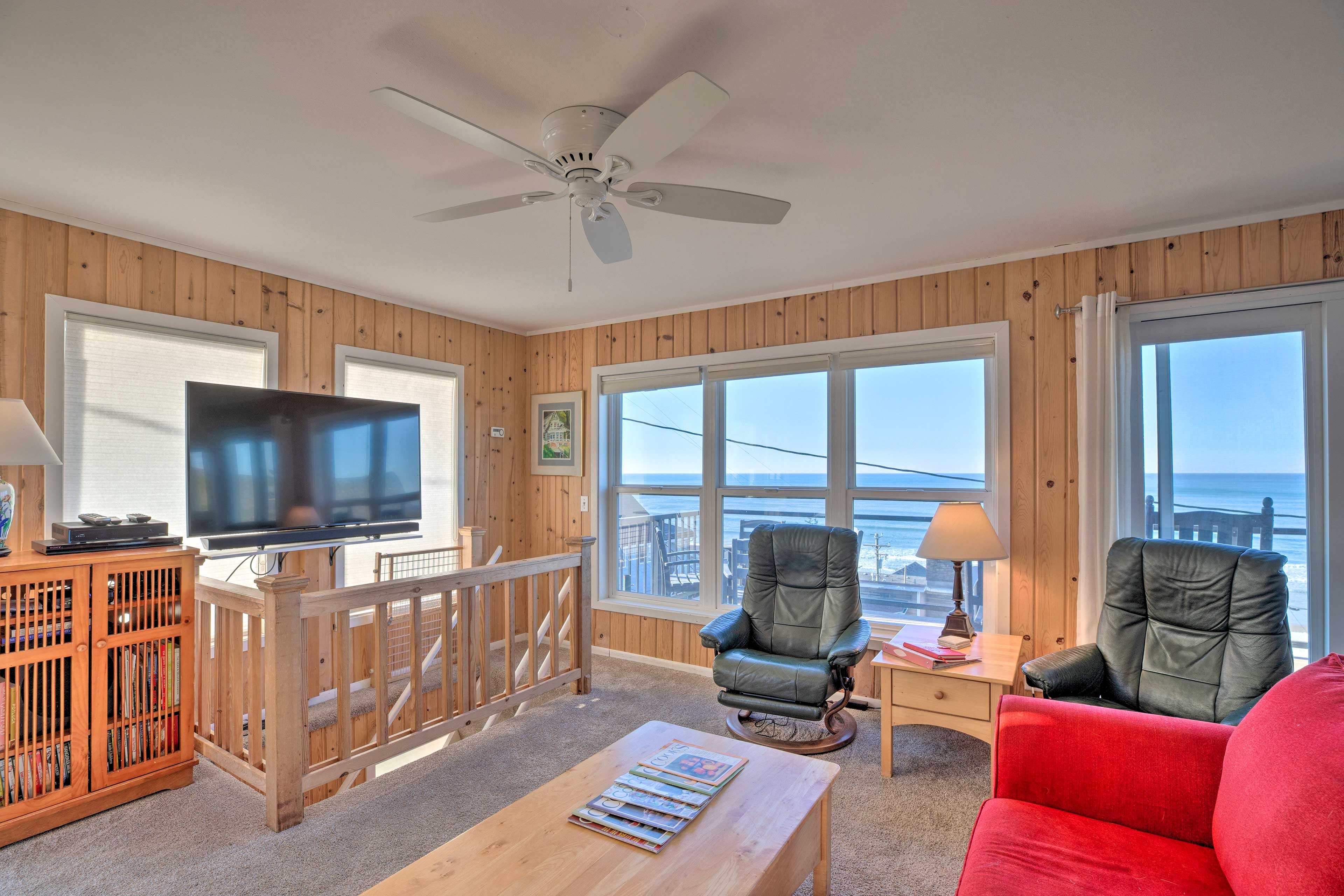 Living Room | Cable TV | Wood-Burning Stove | Board Games