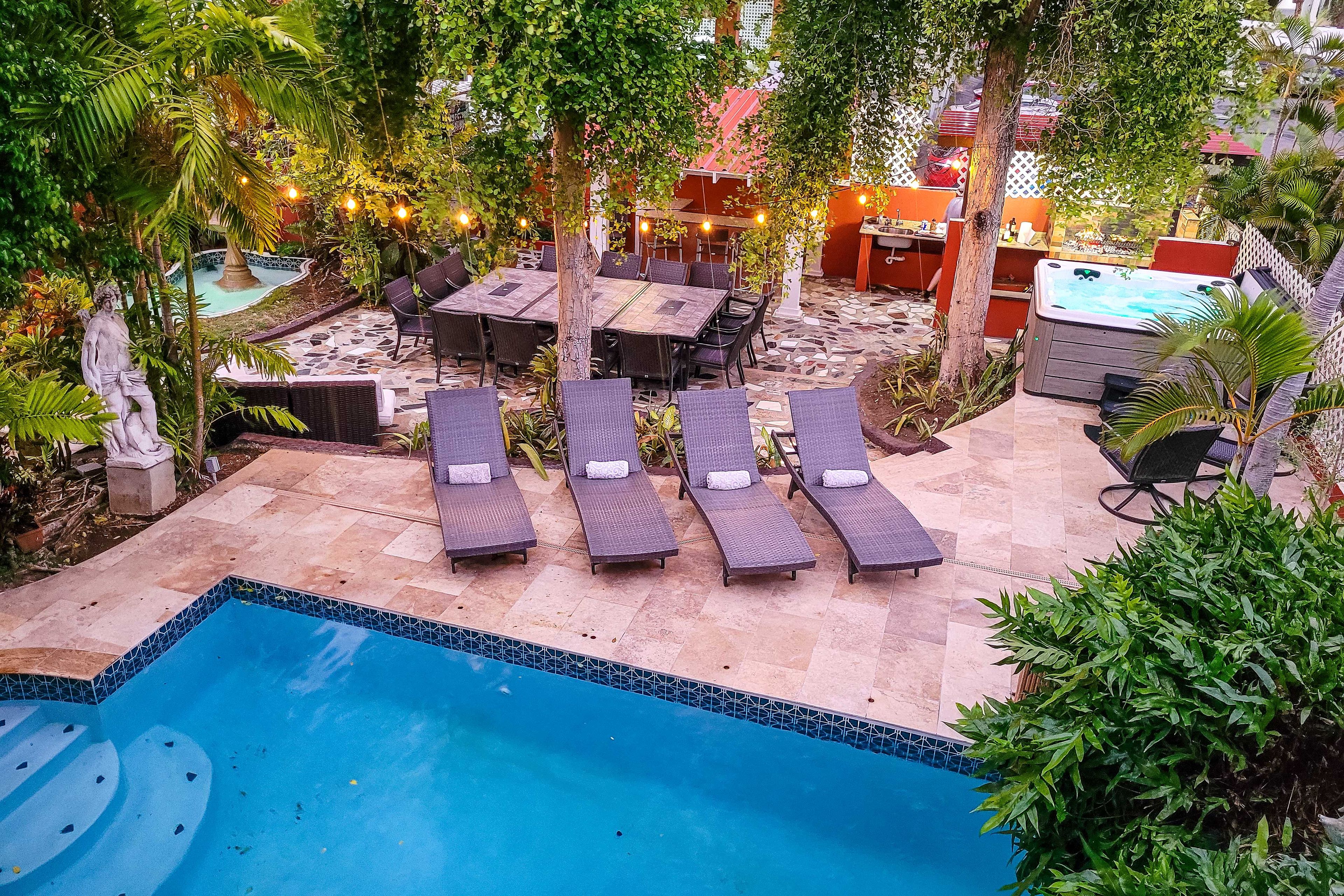 San Juan Vacation Rental | 6BR | 5BA | 3,500 Sq Ft | Steps Required