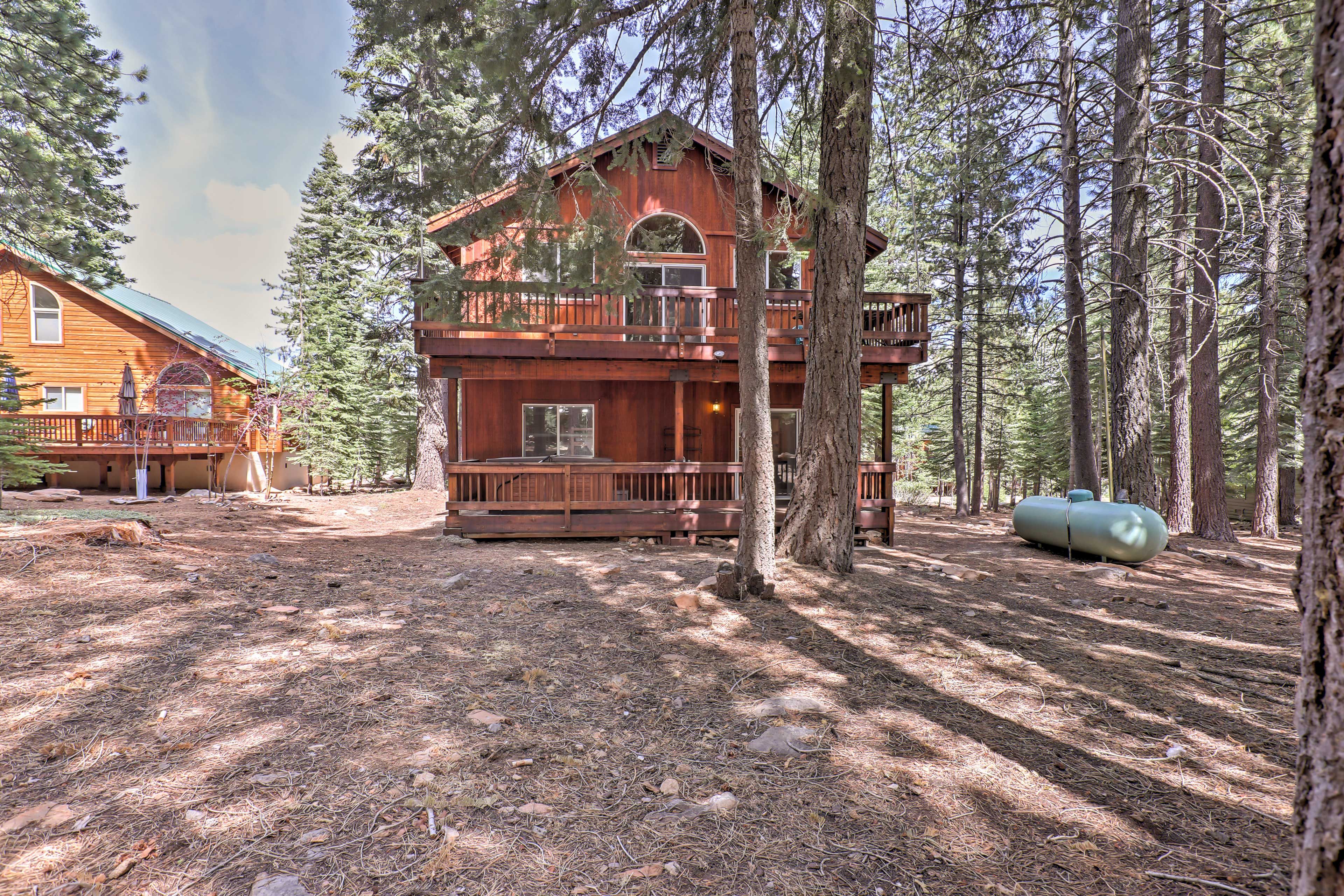 This Truckee home is perfect for your escape from the craziness of normal life.