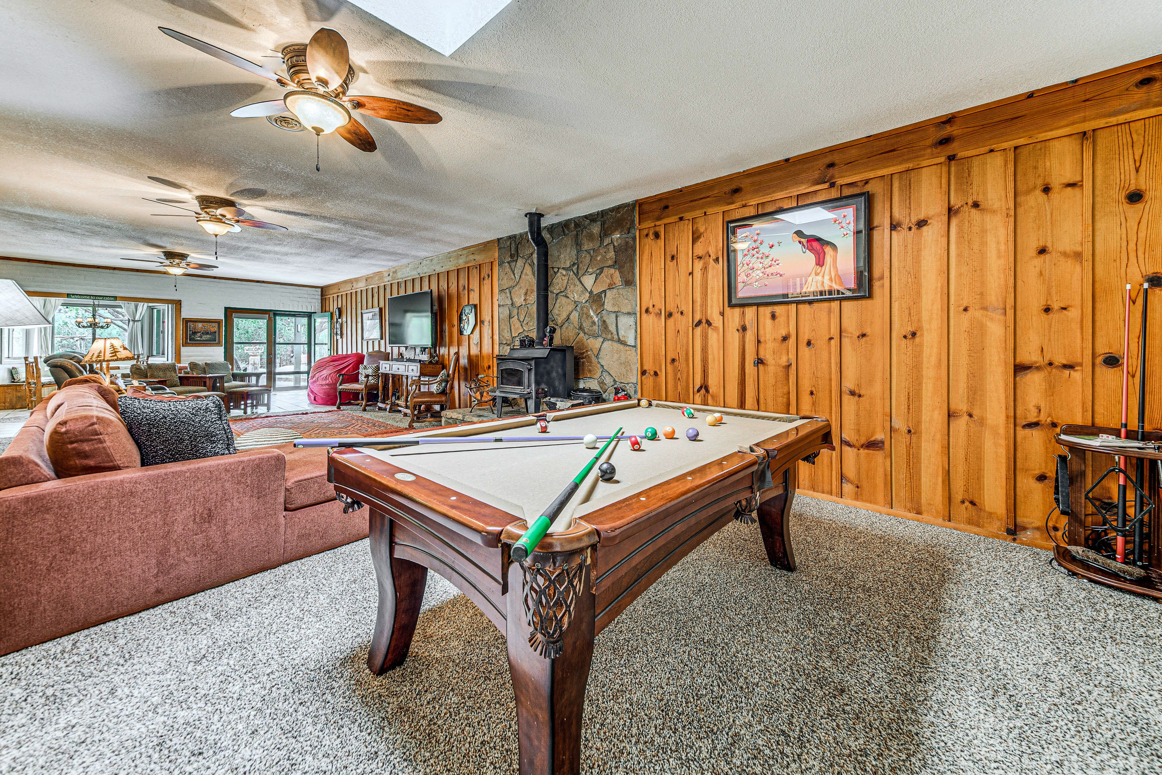 Interior | Open Floor Plan | Free WiFi | Pool Table | Foosball
