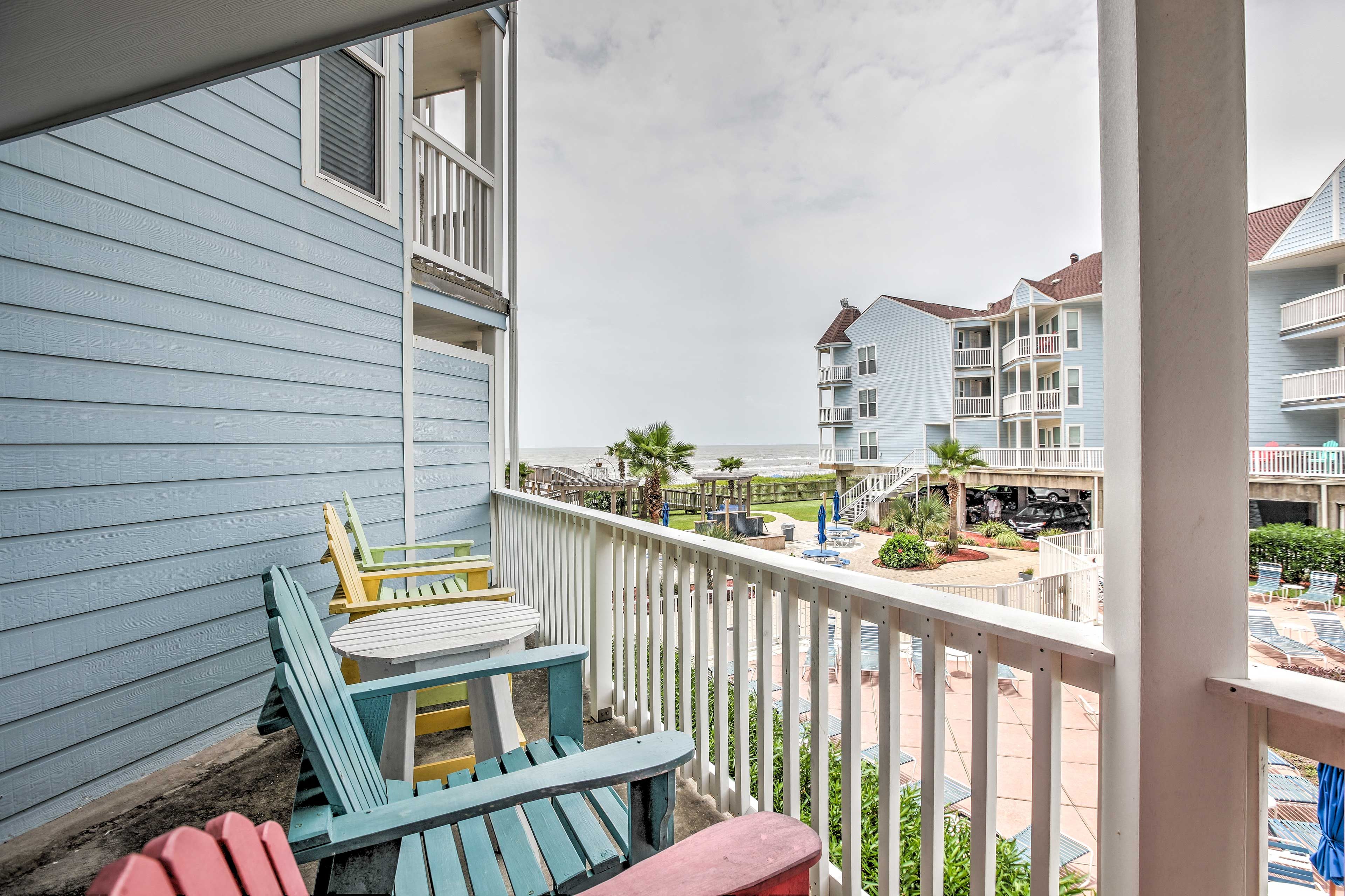 Sip on your morning coffee on your private outdoor oasis.