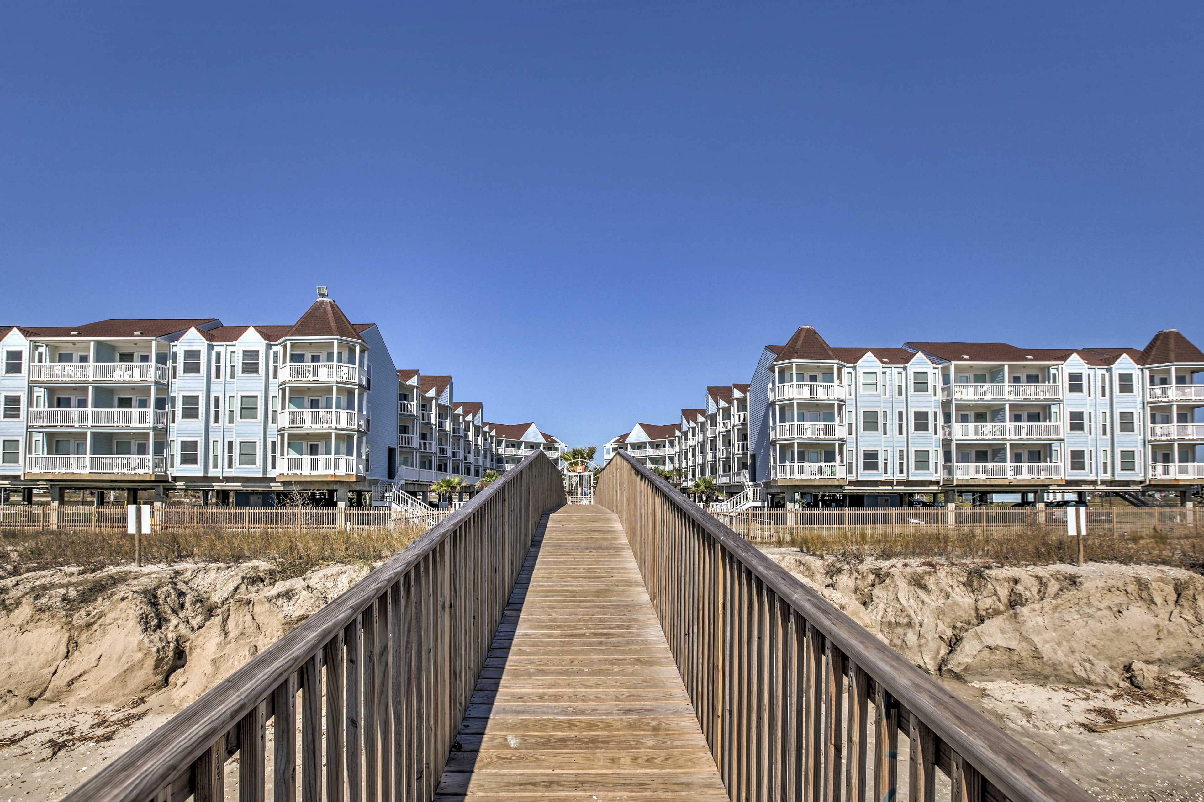 Galveston has a vibrant history and you'll enjoy exploring all of it during your coastal getaway at this beautiful vacation rental condo!