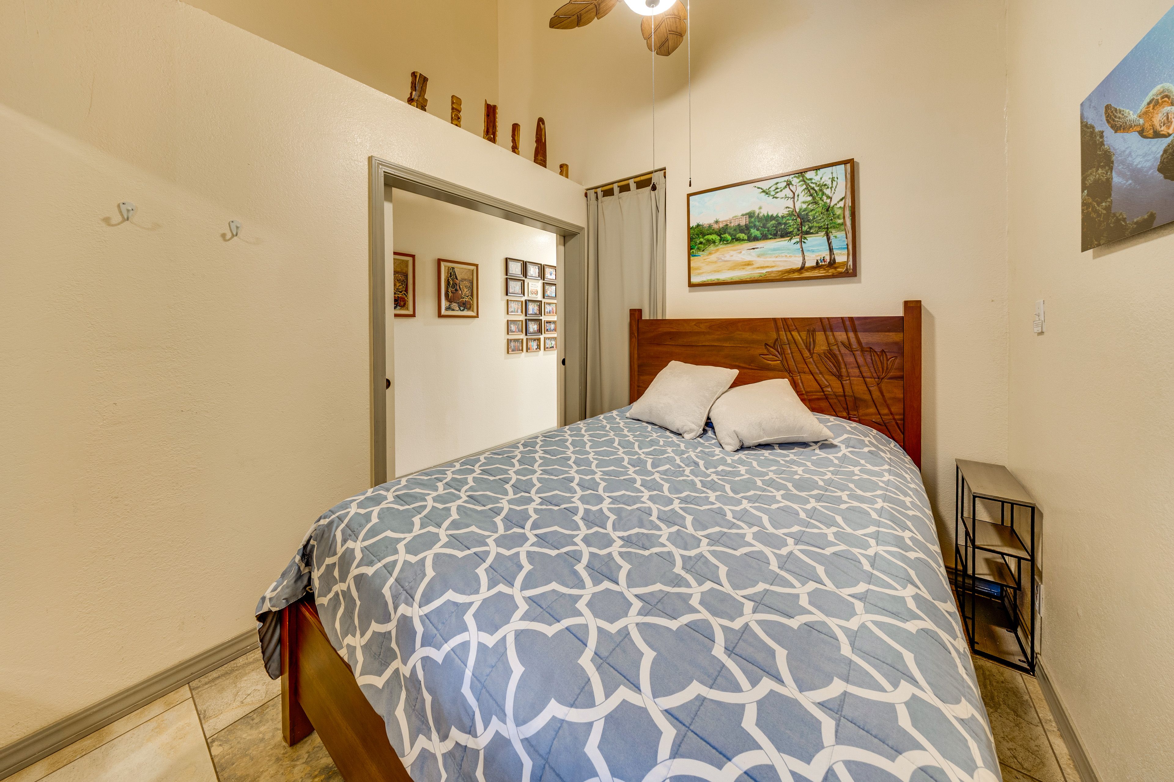 Bedroom 2 | Queen Bed | Window A/C Unit | 2nd Floor