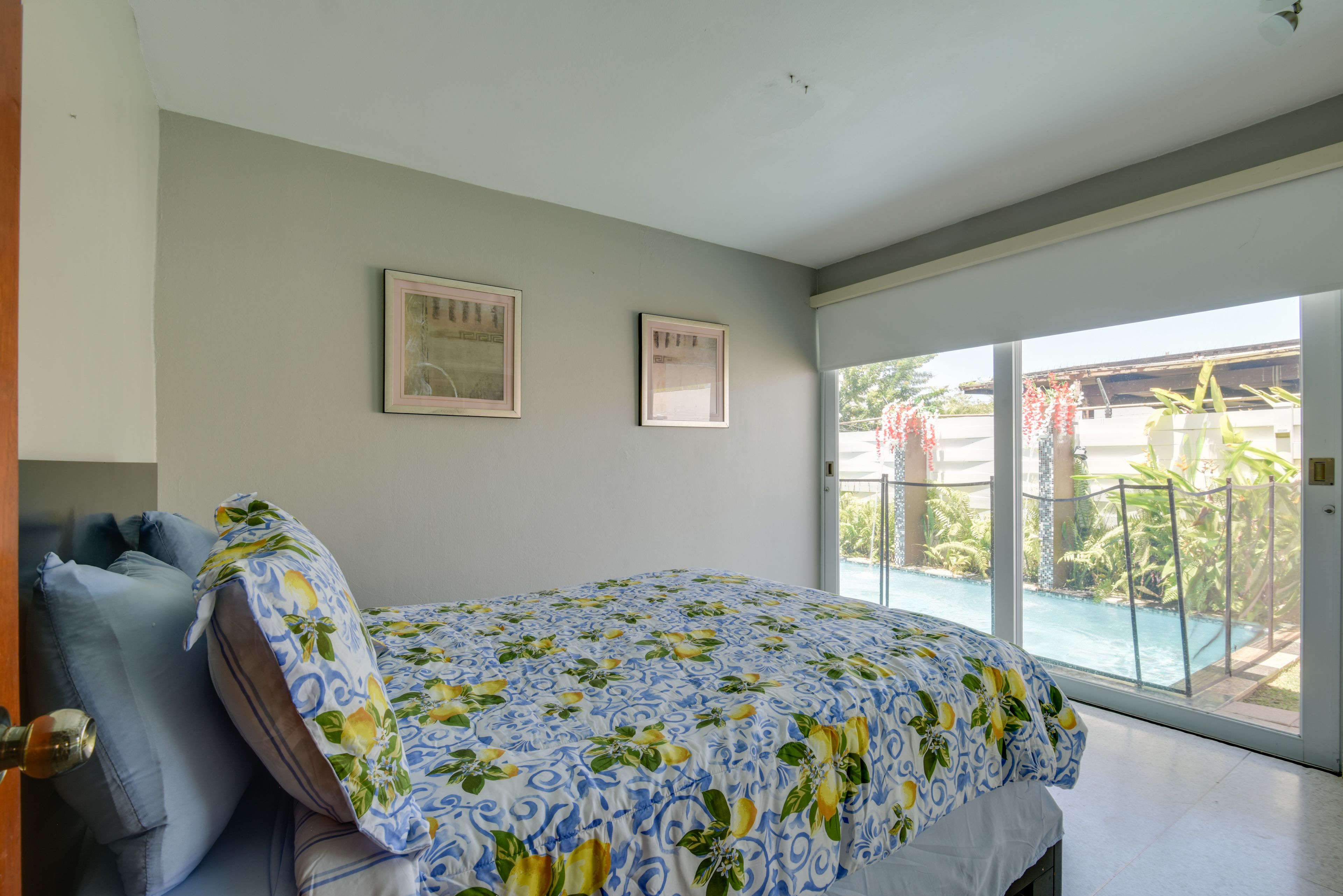 Bedroom 2 | Queen Bed | Patio Access | 1st Floor