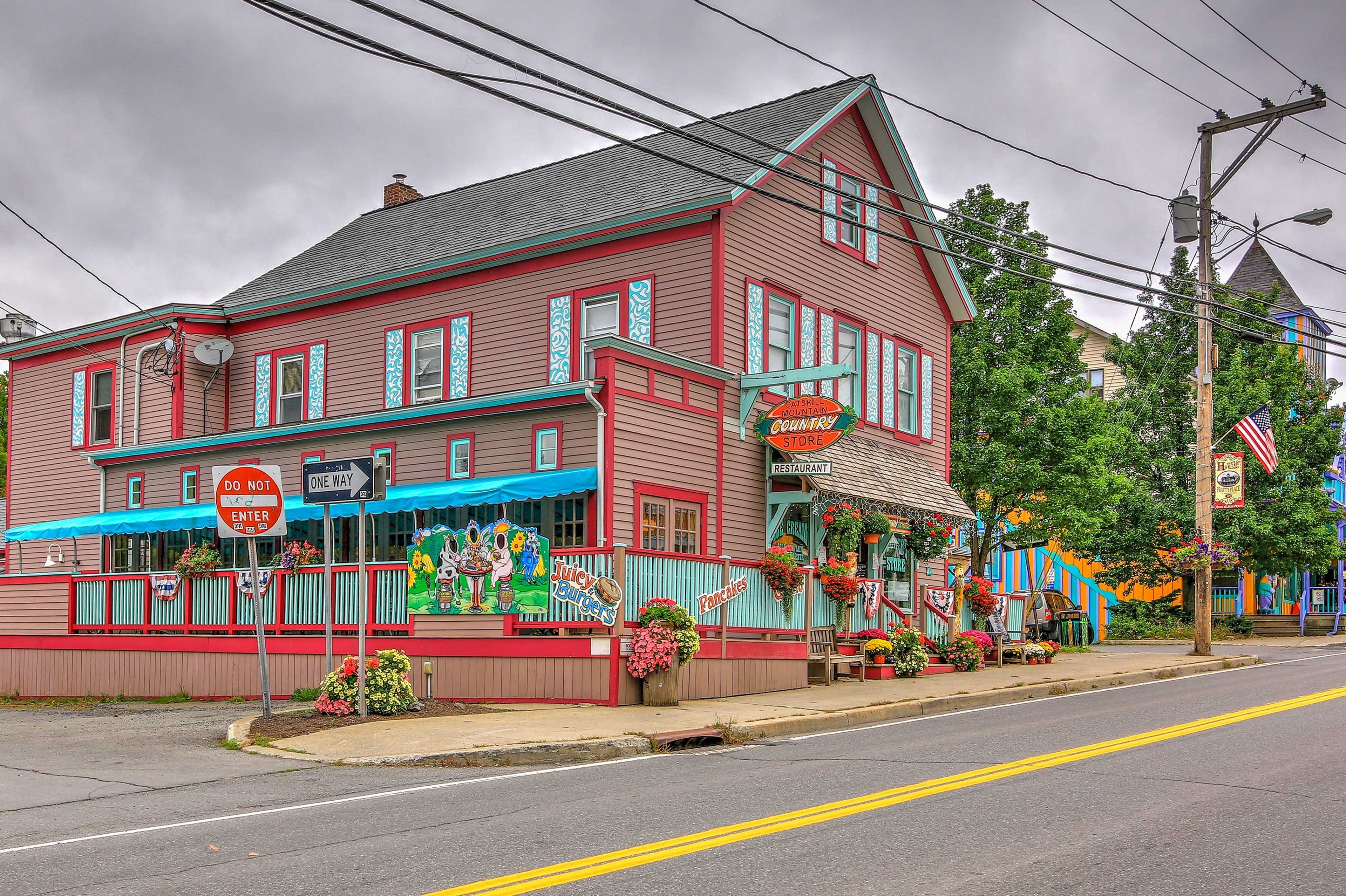 Walk to restaurants, stores, an art gallery and more from this apartment.