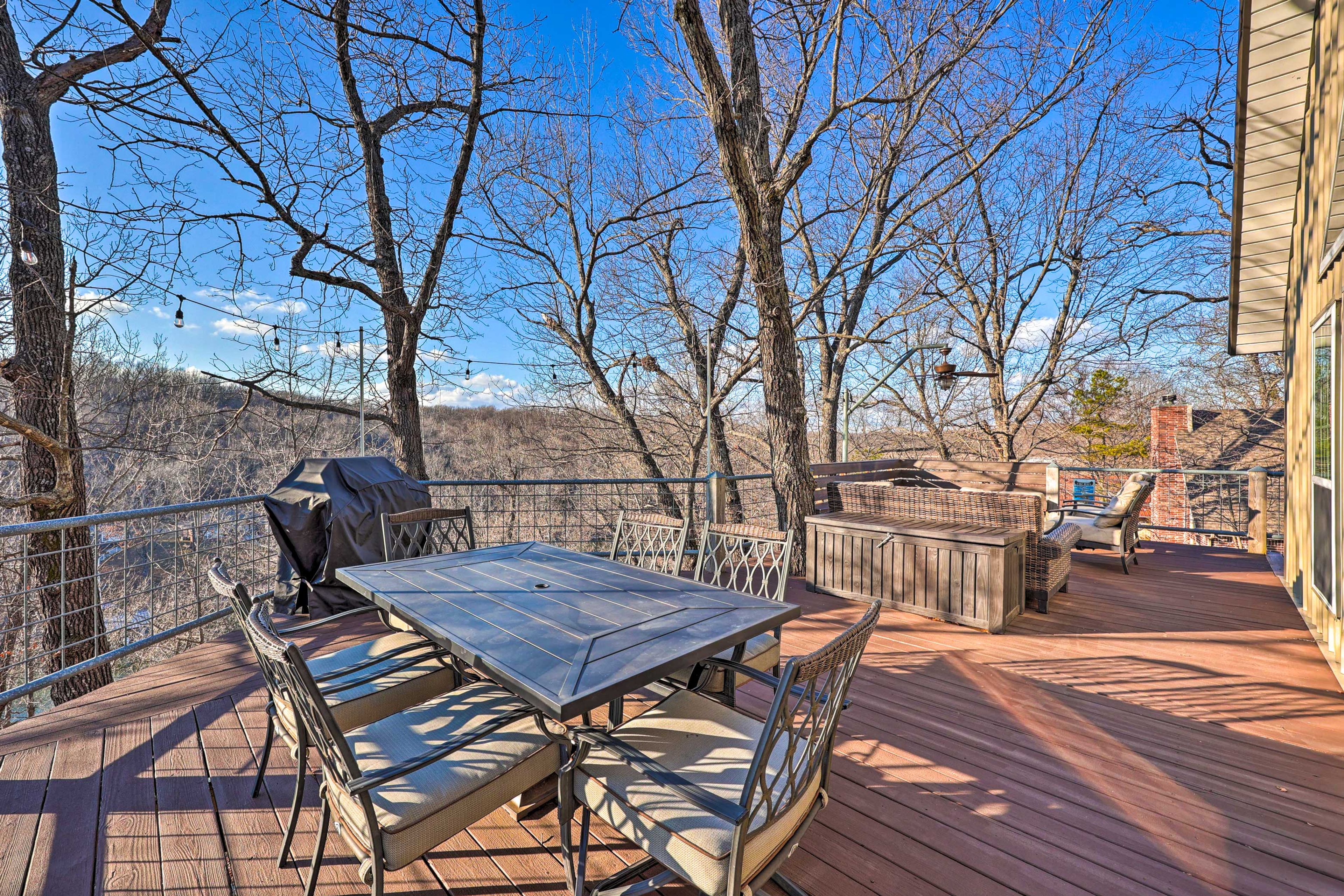 Furnished Deck | Outdoor Dining | Gas Grill