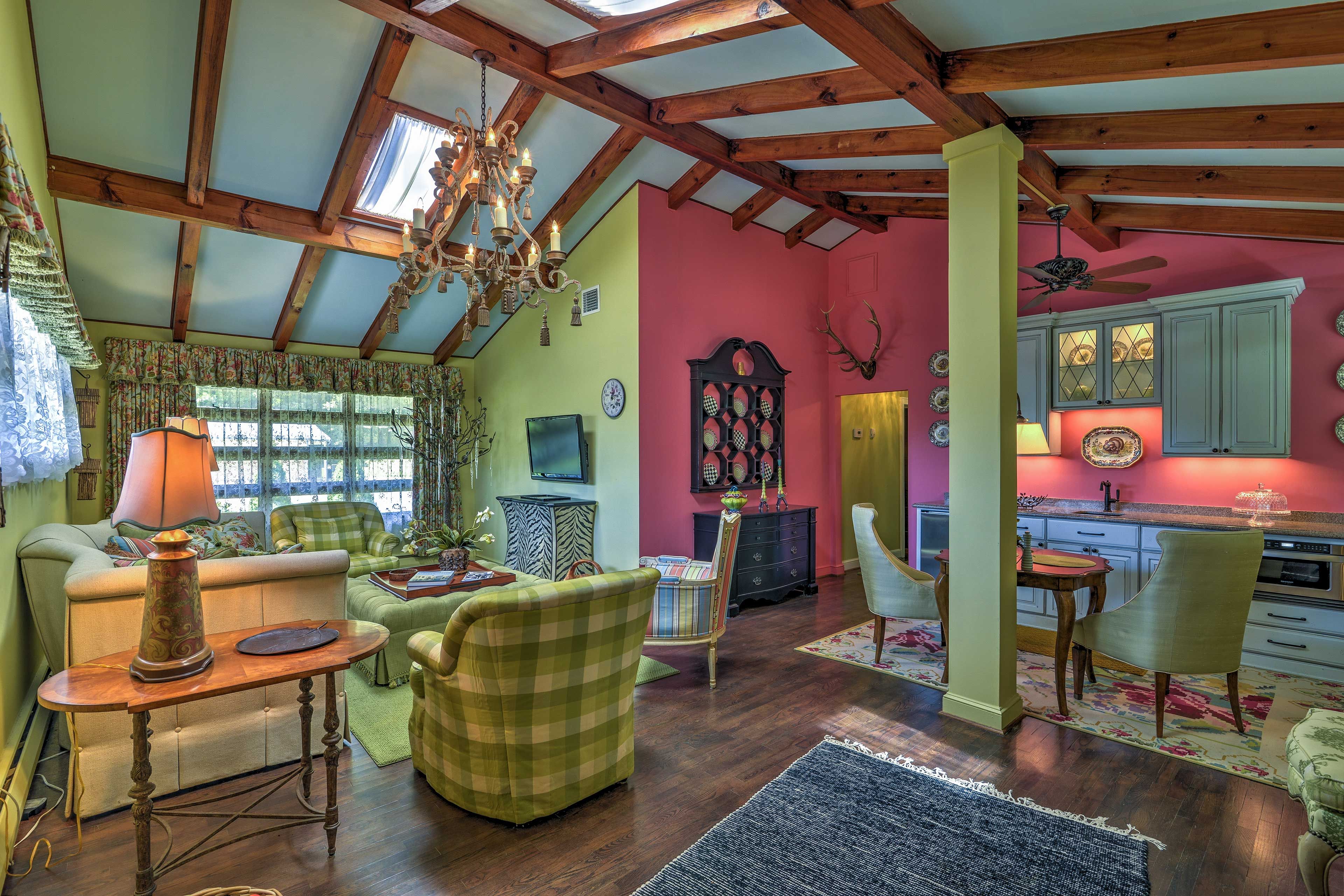 Little Switzerland Vacation Rental | 2BR | 1BA | 3 Steps Required | 1,100 Sq Ft