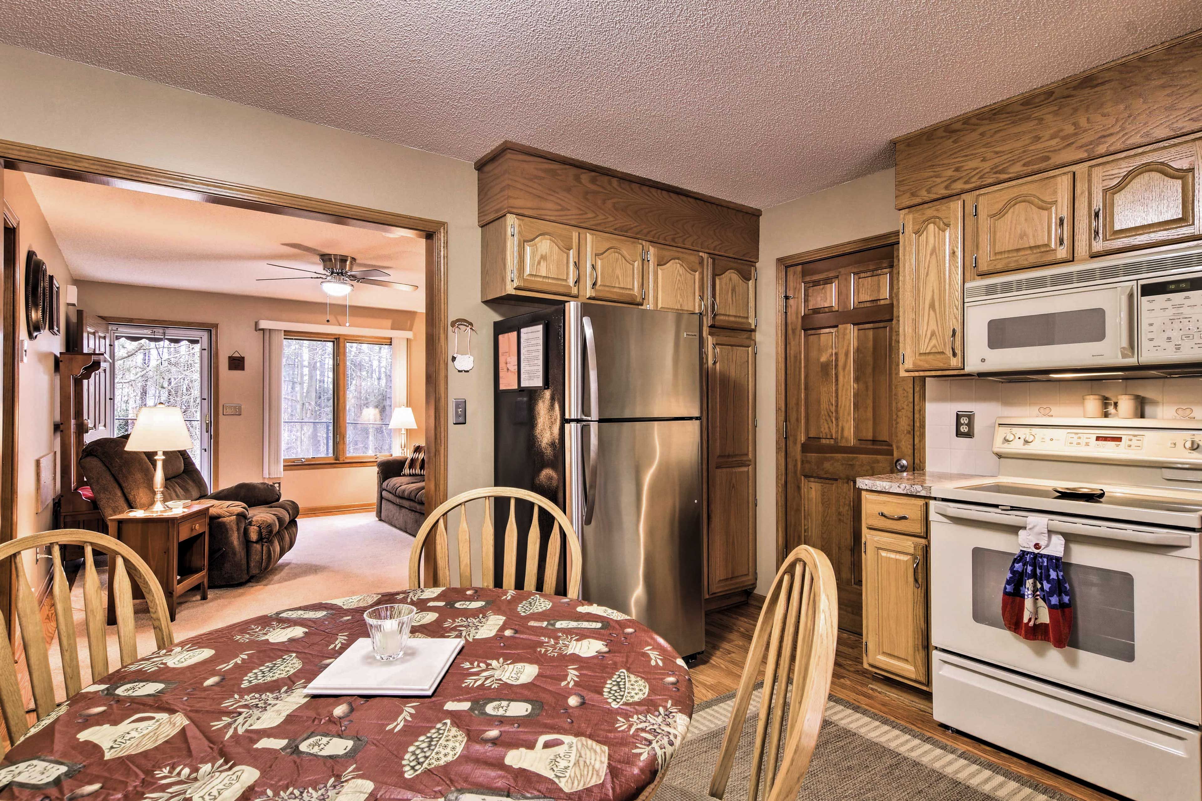 Fully Equipped Kitchen | Keurig Coffee Maker