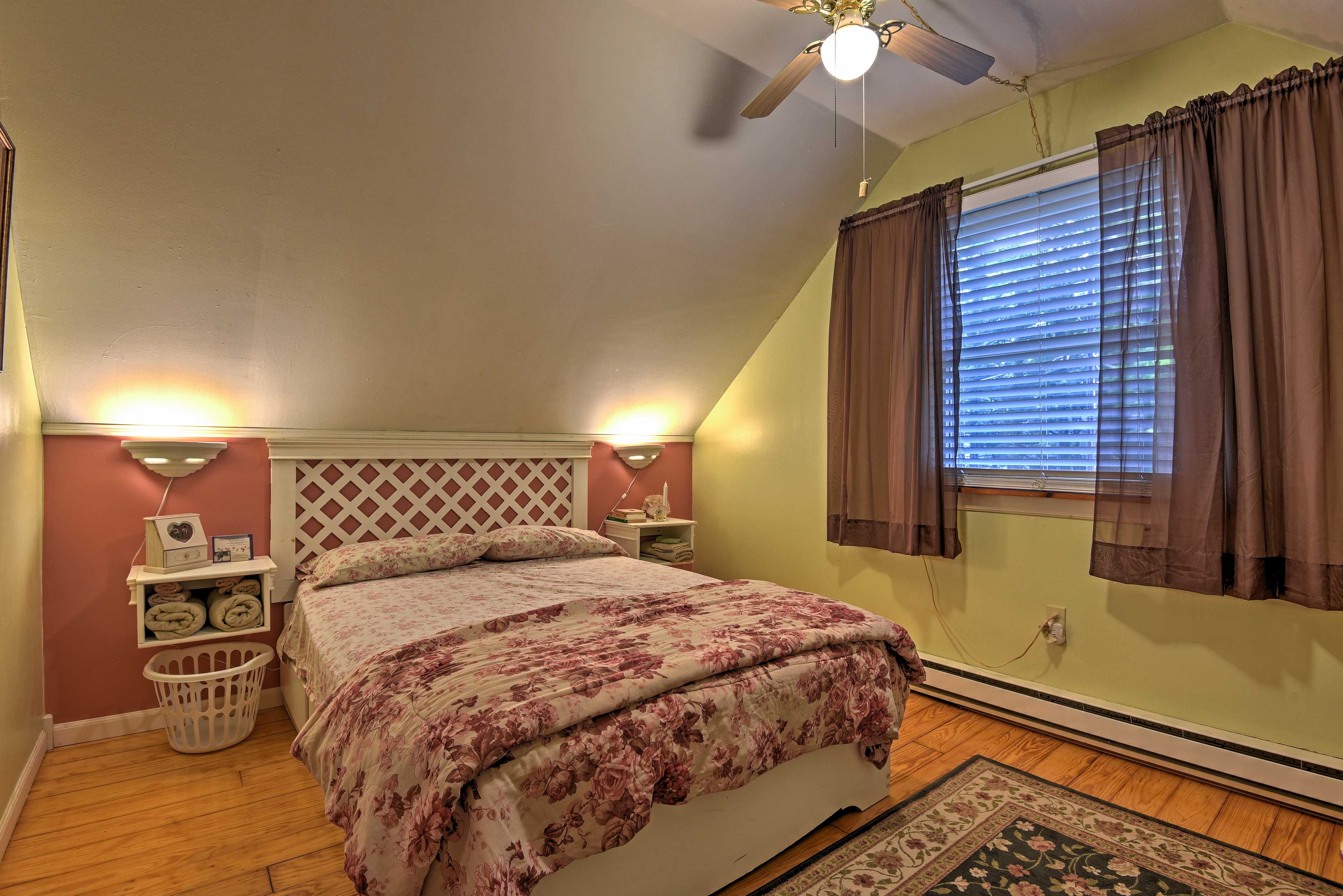 Choose from one of the 3 bedrooms to rest during the night so you wake up refreshed for the  new day.
