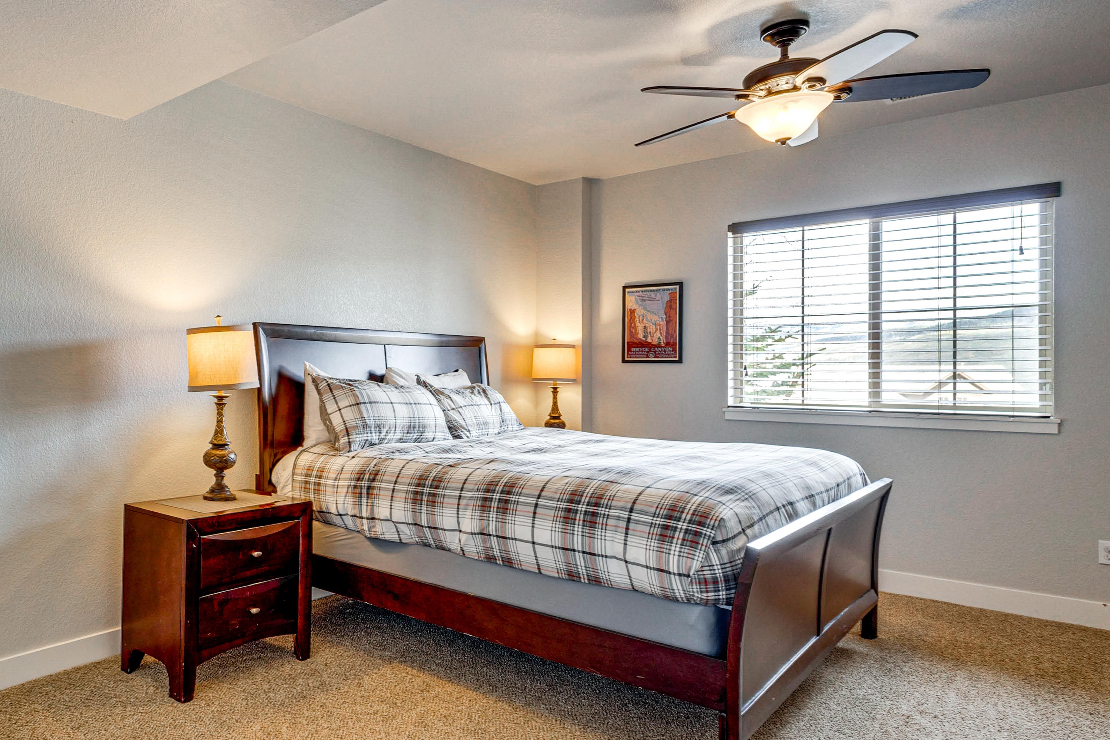 Bedroom 3 | King Bed | Crib | Basement Level