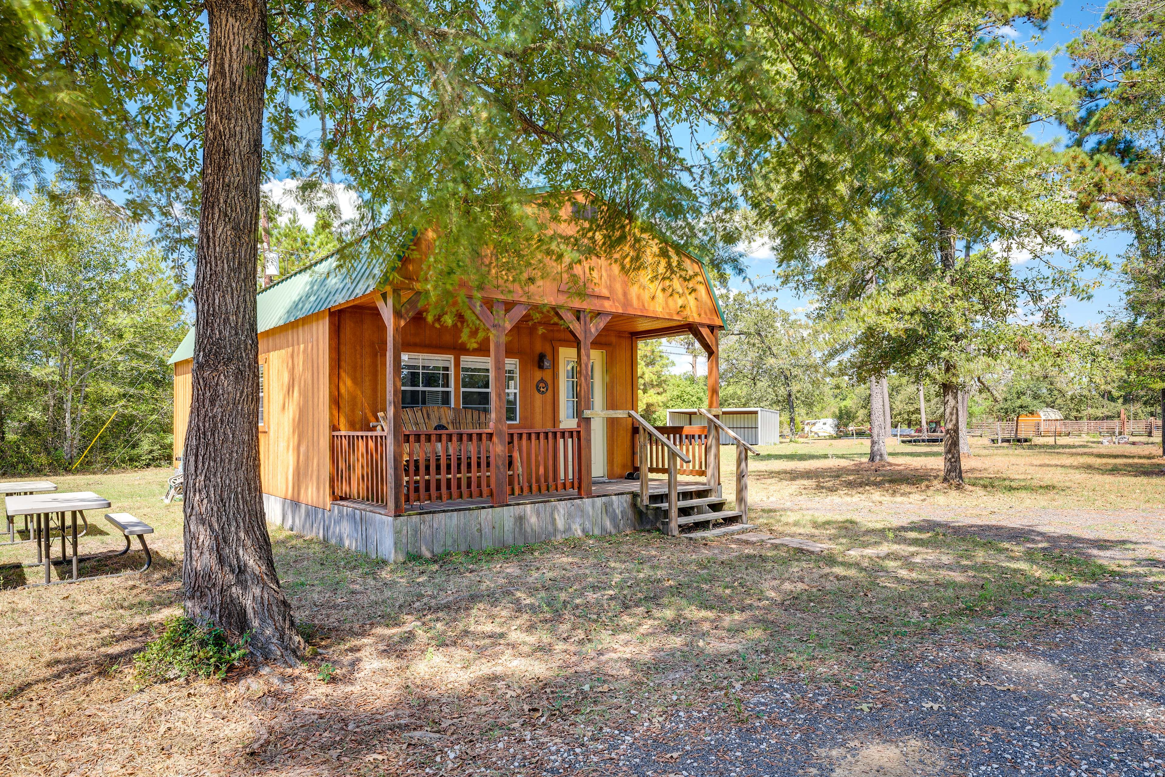 Cabin Exterior | Ample Parking Available