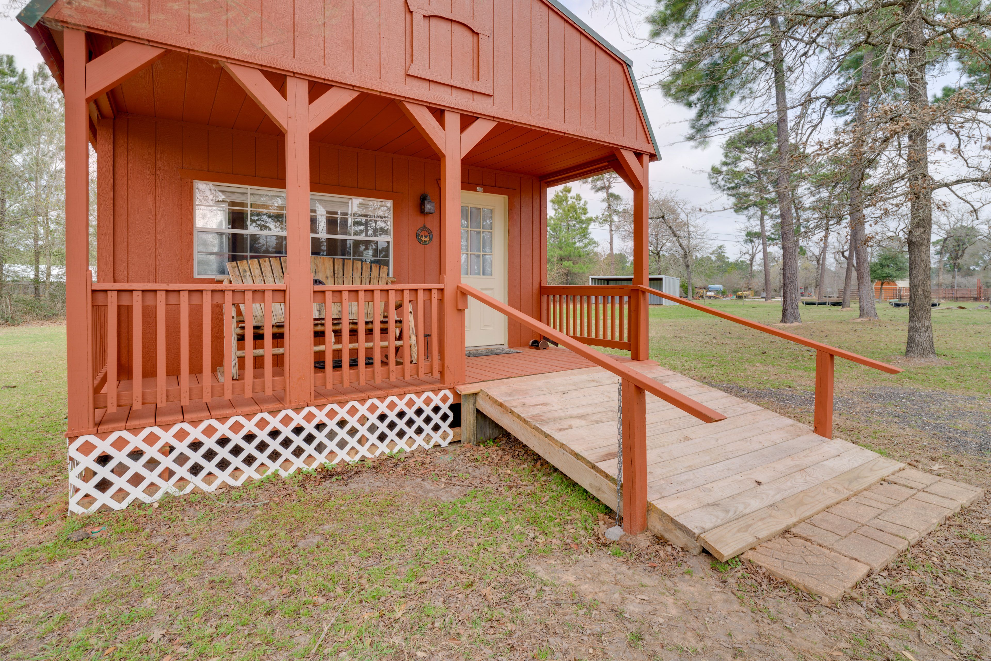 Cabin Exterior | Ample Parking Available