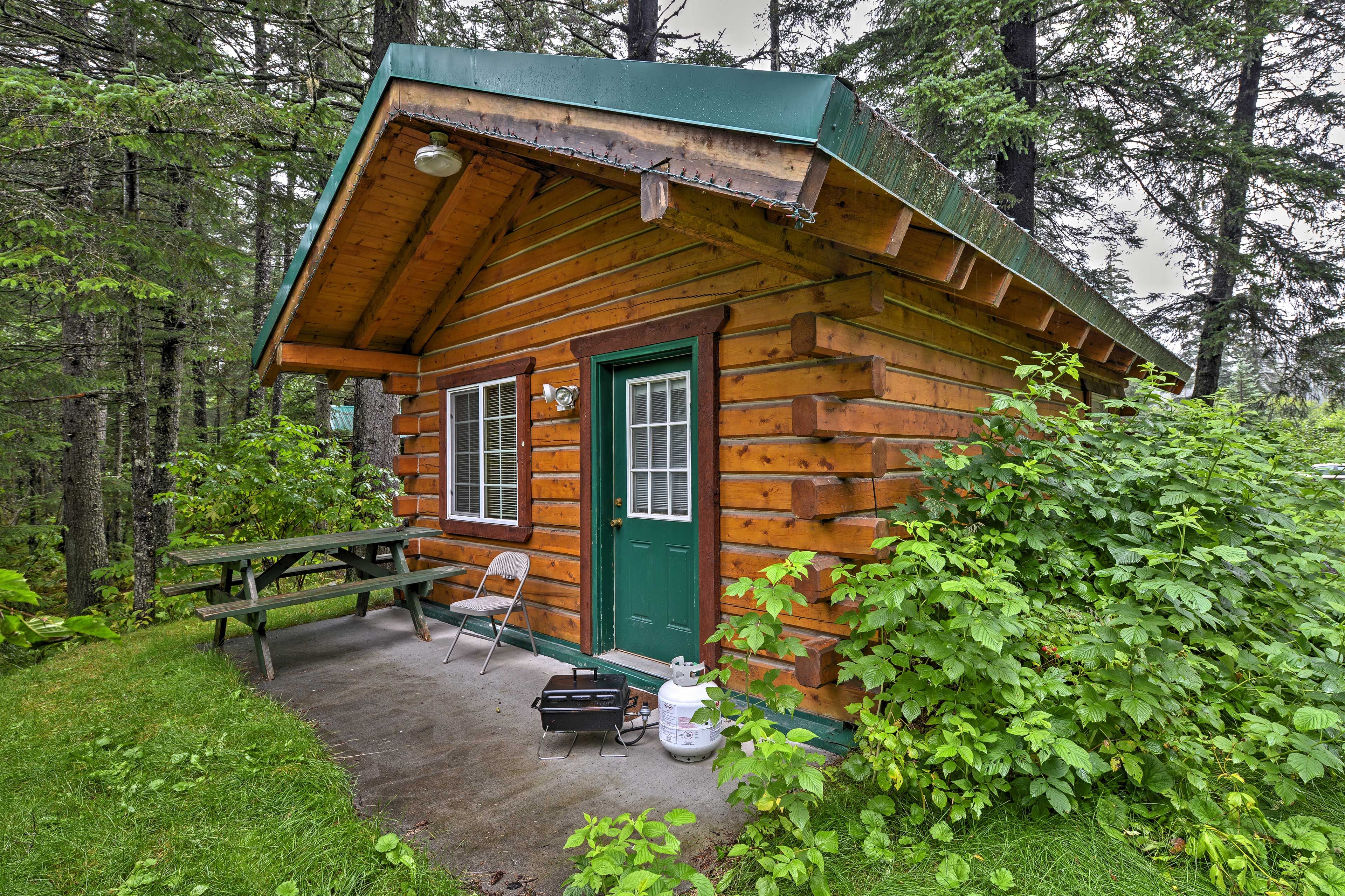Seward Vacation Rental | Studio | 1BA | 384 Sq Ft | Step-Free Access