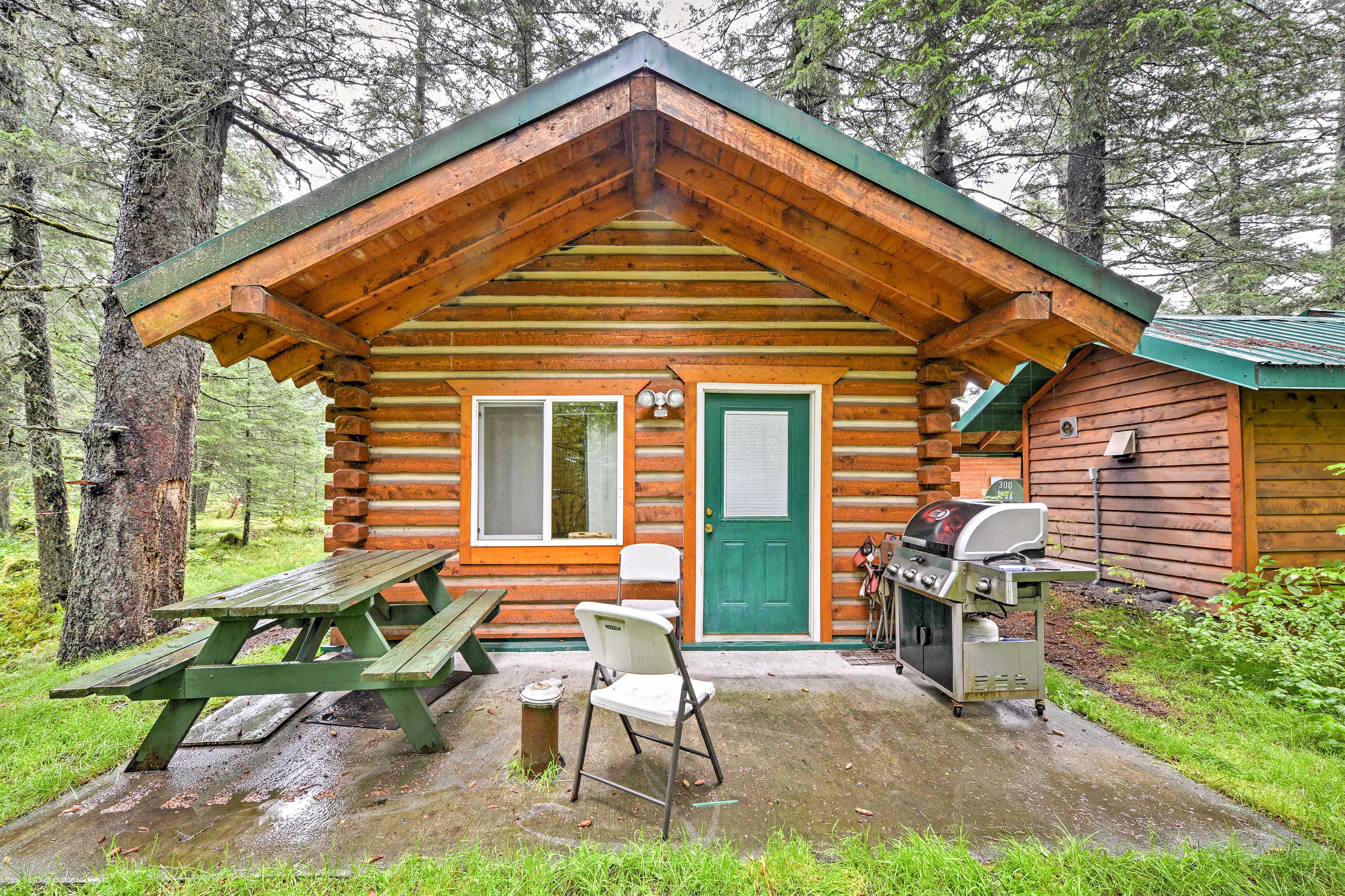 Seward Vacation Rental | Studio | 1BA | 384 Sq Ft | Step-Free Access
