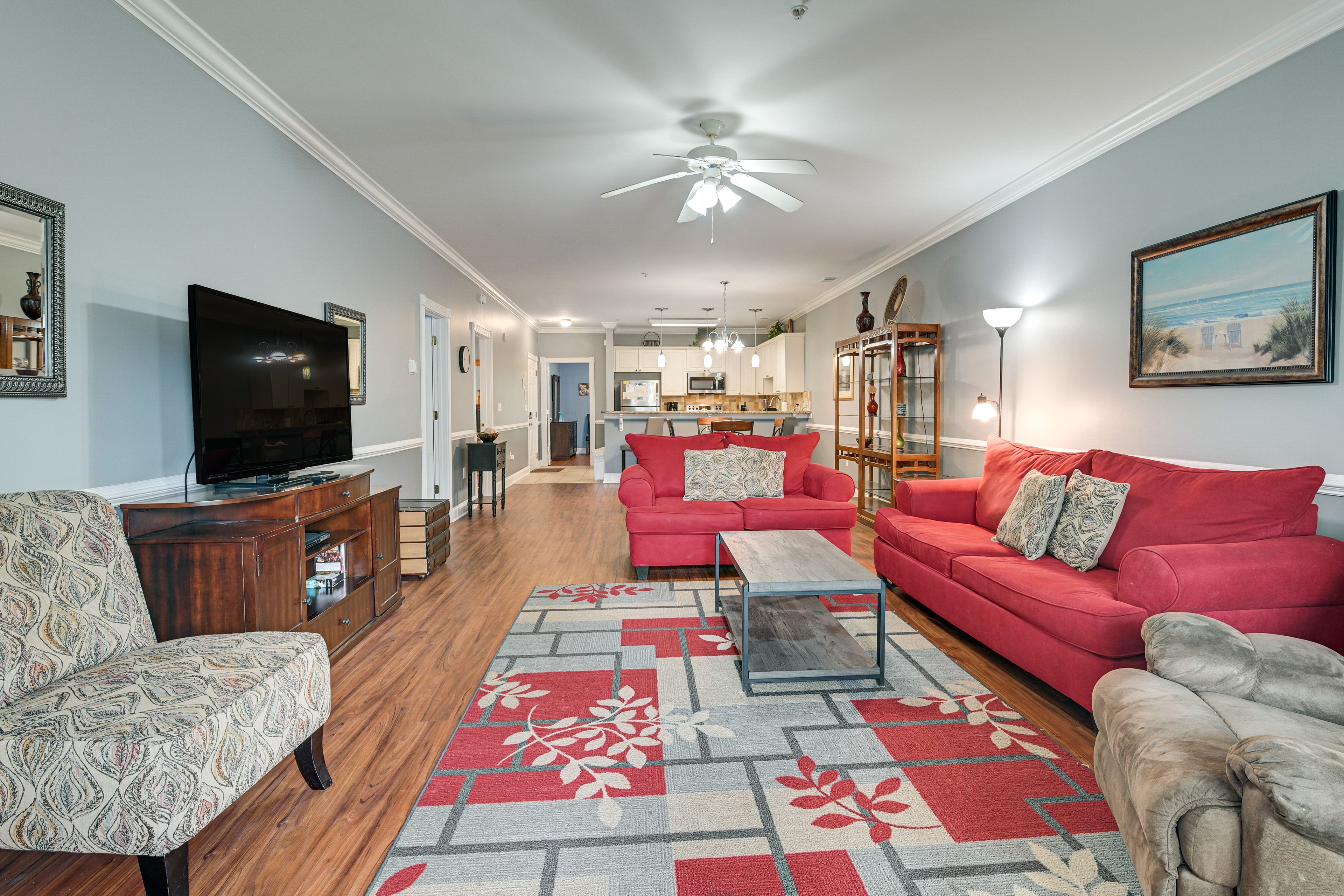 Living Room | Twin Sleeper Sofa | Full Sleeper Sofa | Single-Story Unit