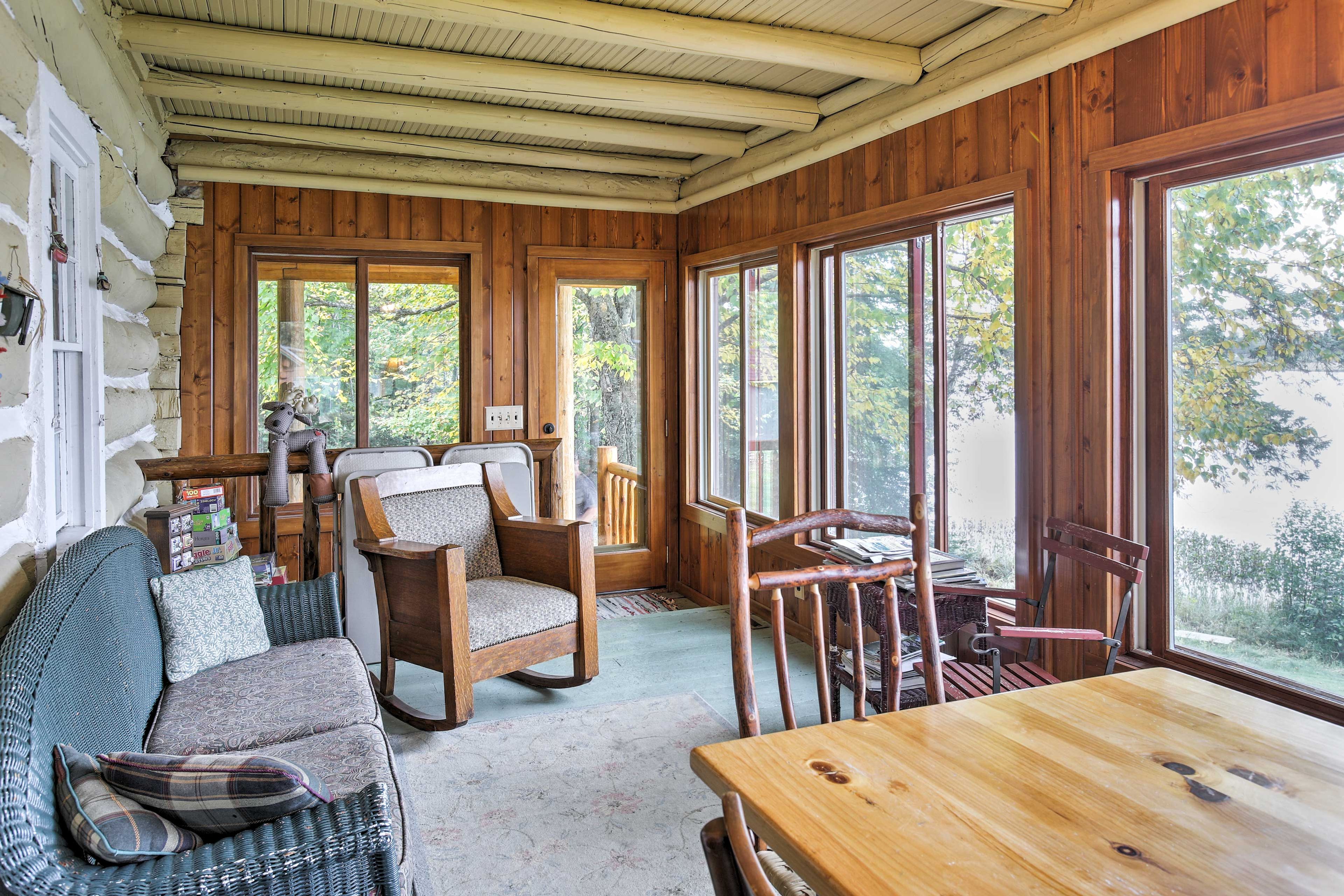 Sunroom | 1st Floor | Lake Views