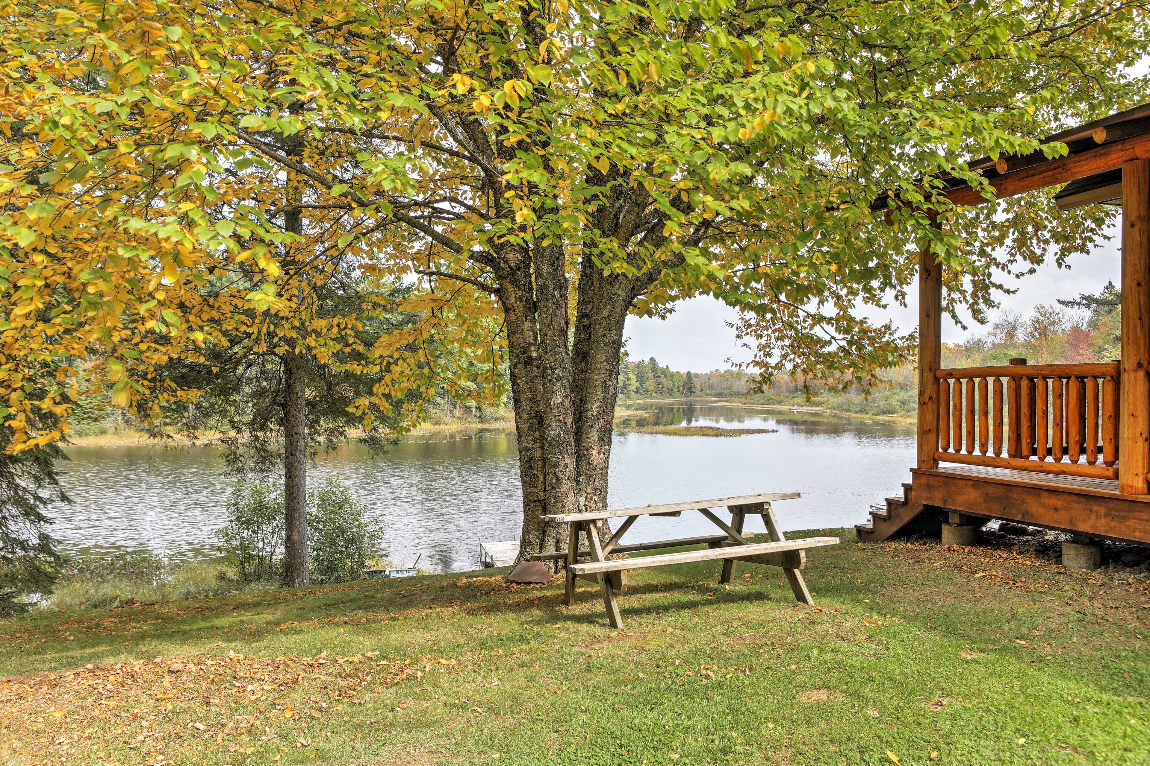 Outdoor Space | Gas Grill | Fire Pit | Private Dock