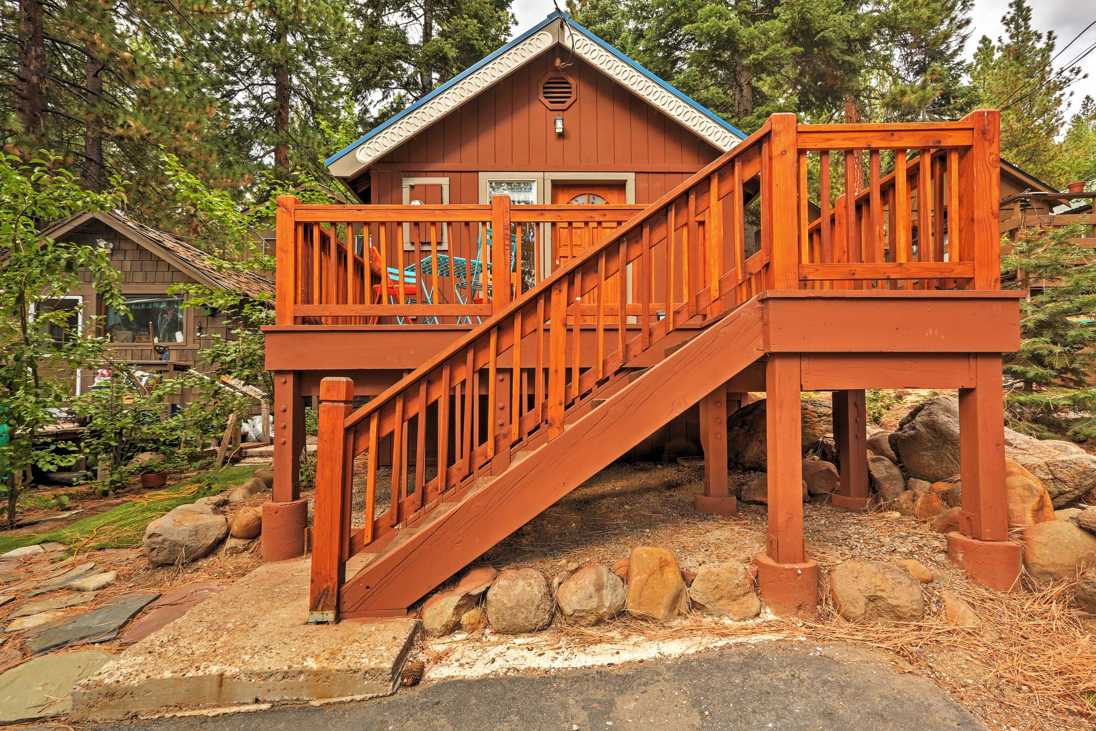 Your ultimate lake getaway starts at this vacation rental house in Kings Beach.