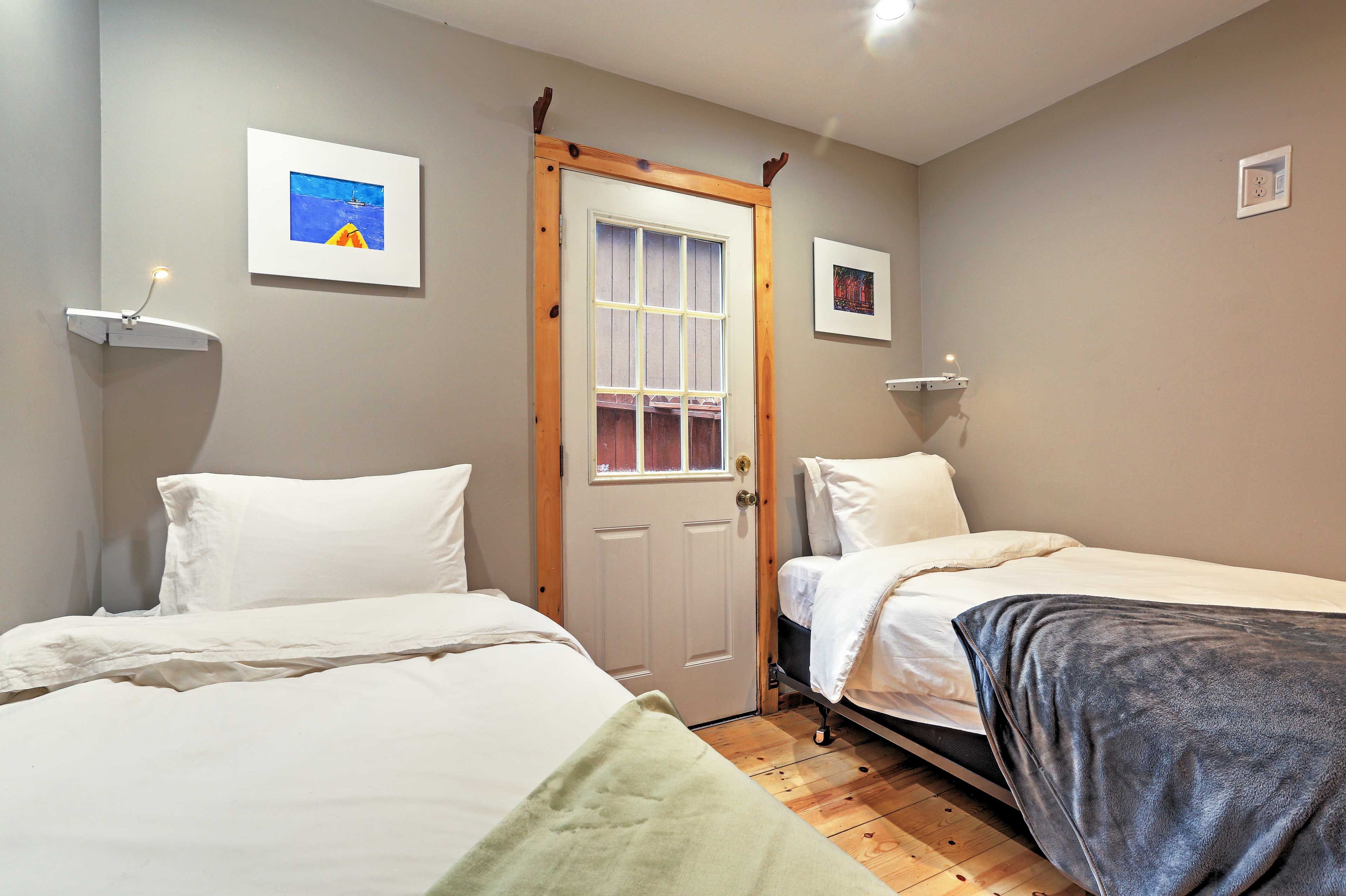 The kids will love sharing this bedroom.