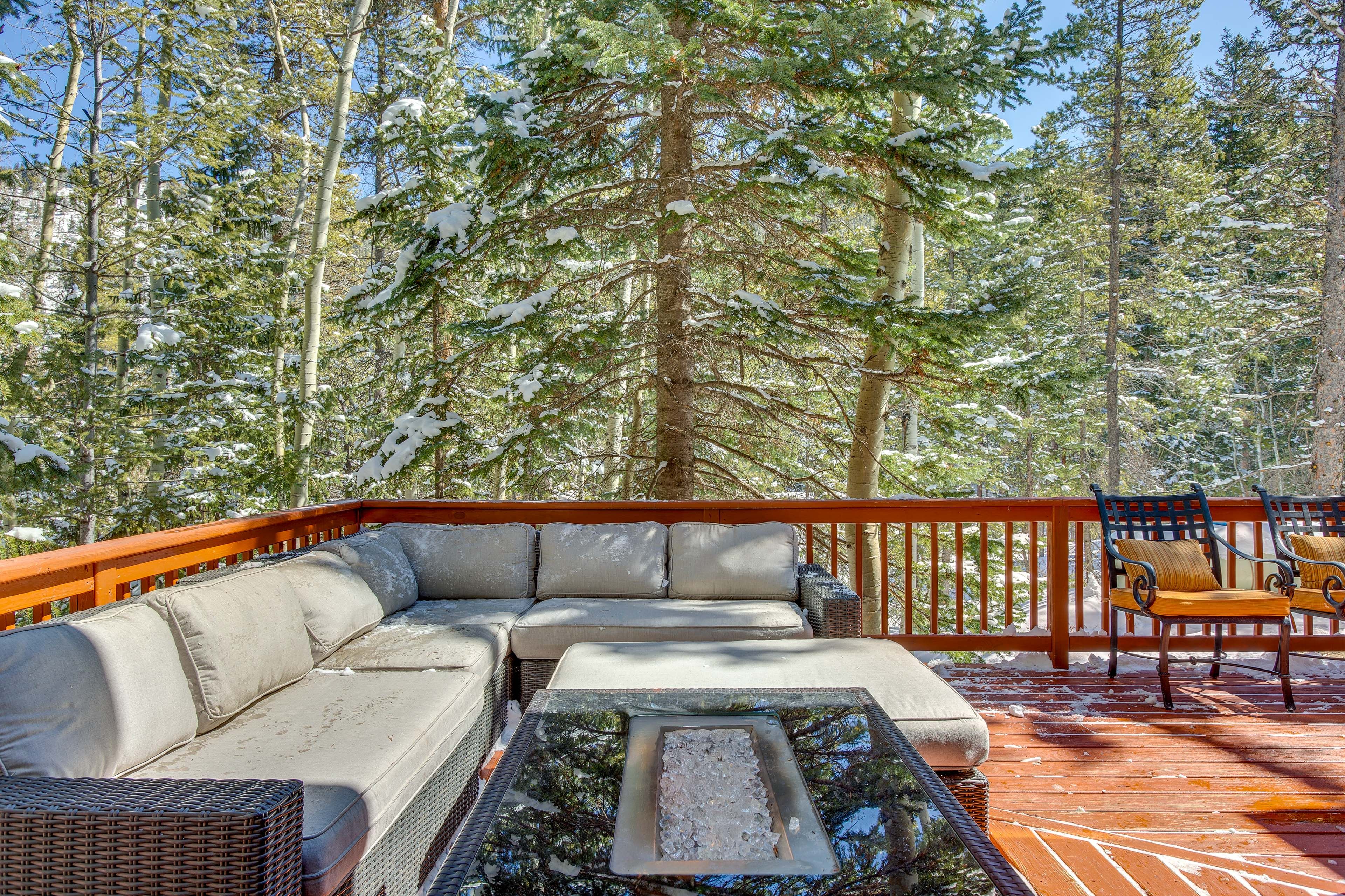 Idaho Springs Vacation Rental | 1BR | 1.5BA | Stairs Required | 600 Sq Ft