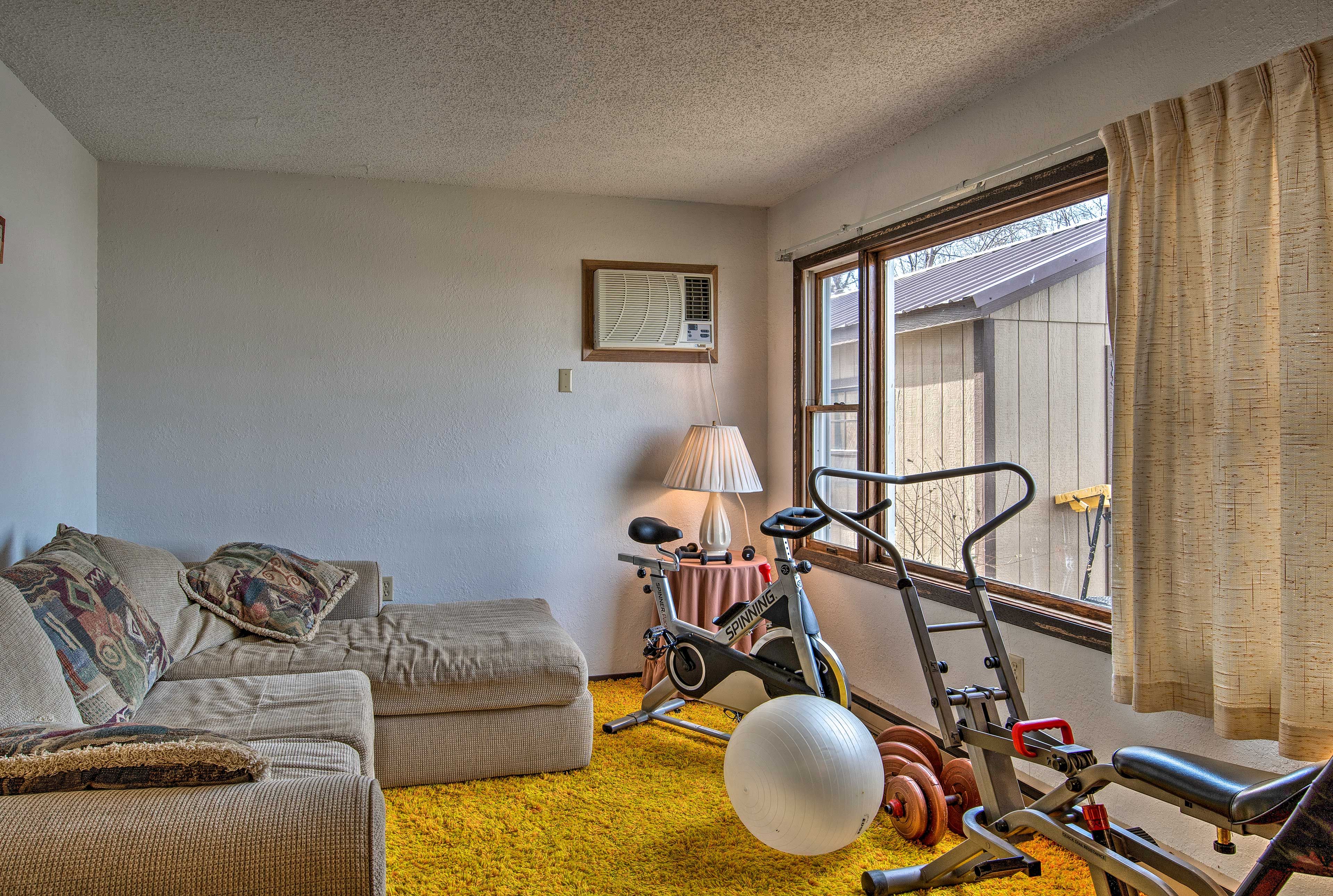 Up to 2 guests can share this cozy 1-bedroom, 1-bath apartment.