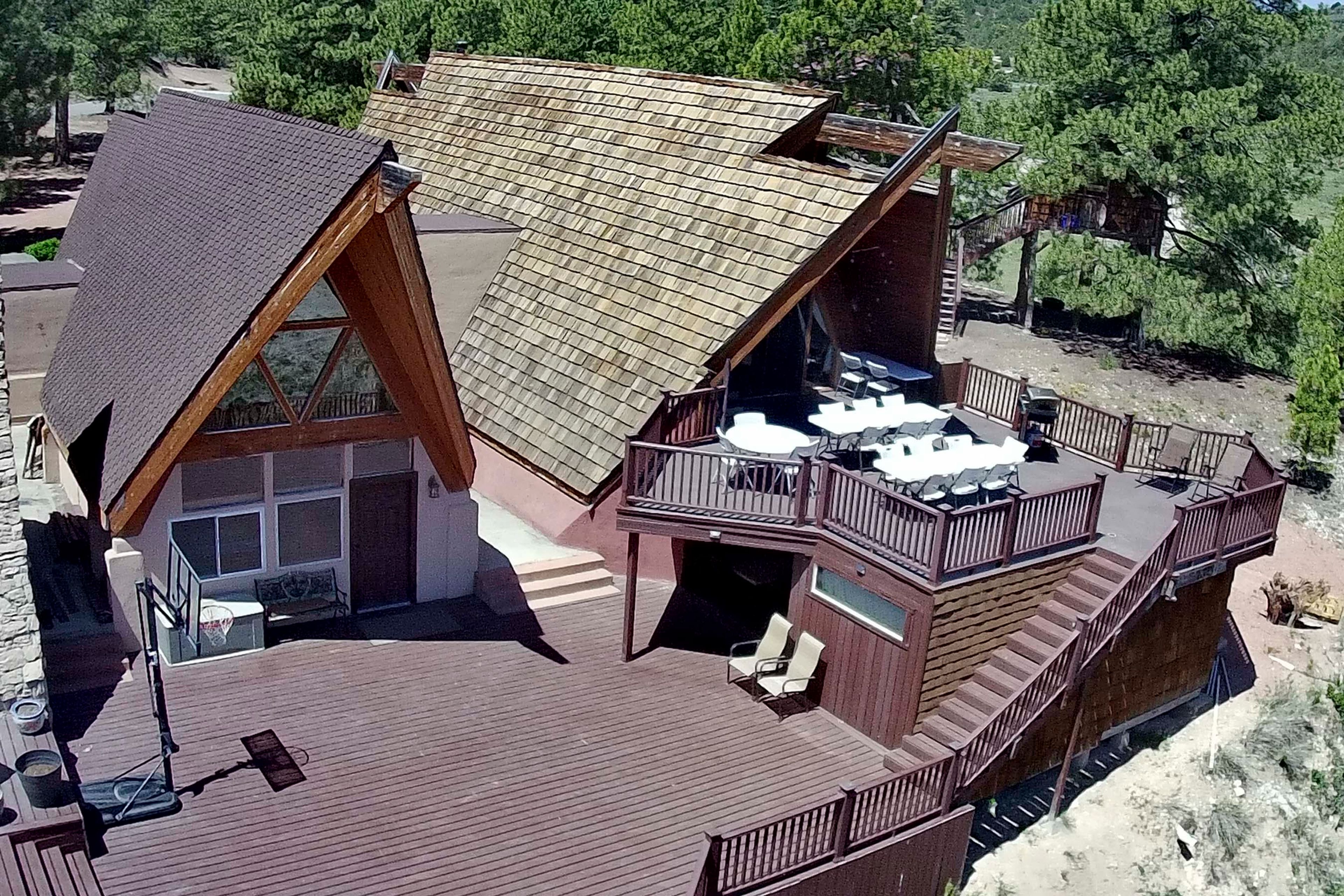 Aerial View | Decks | Outdoor Dining Areas