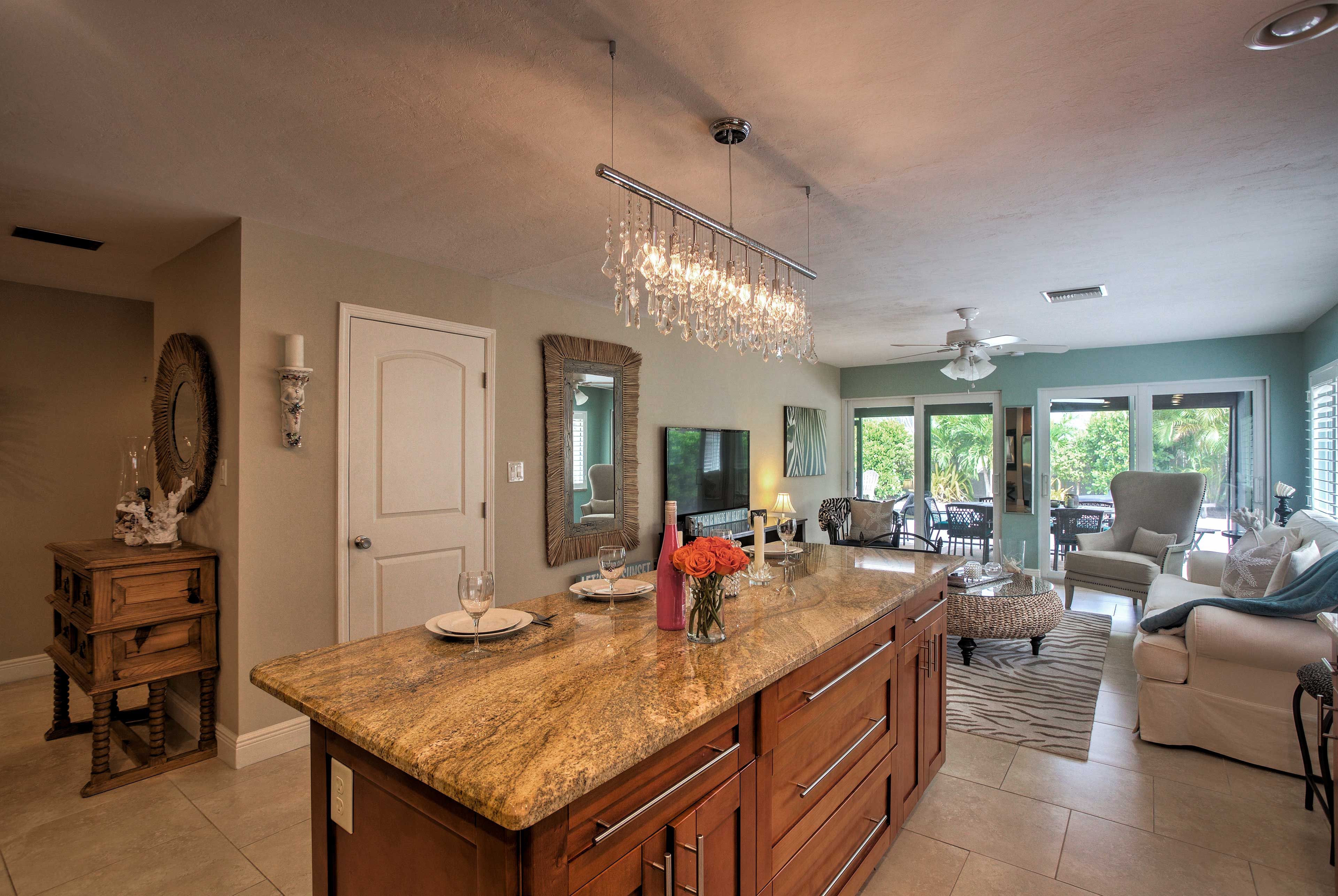 You'll feel right at home in the tastefully designed interior of this home.