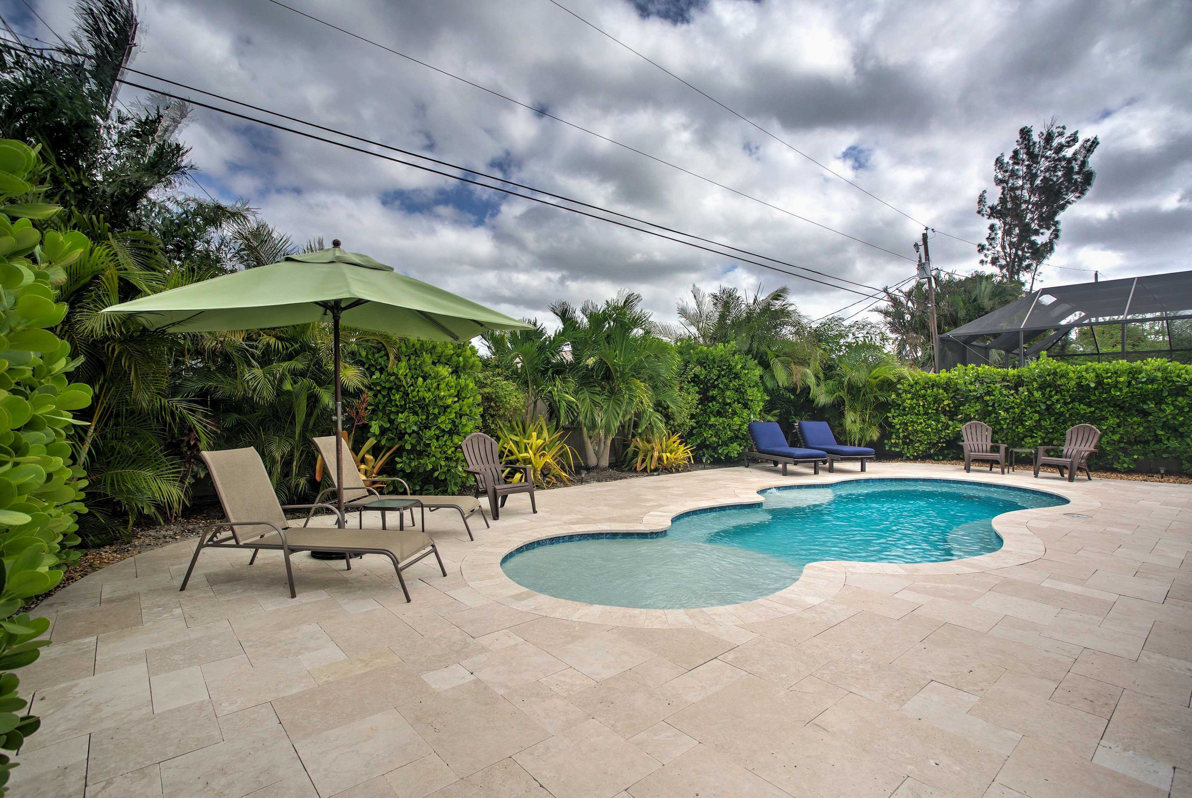 Live in luxury around your private pool.