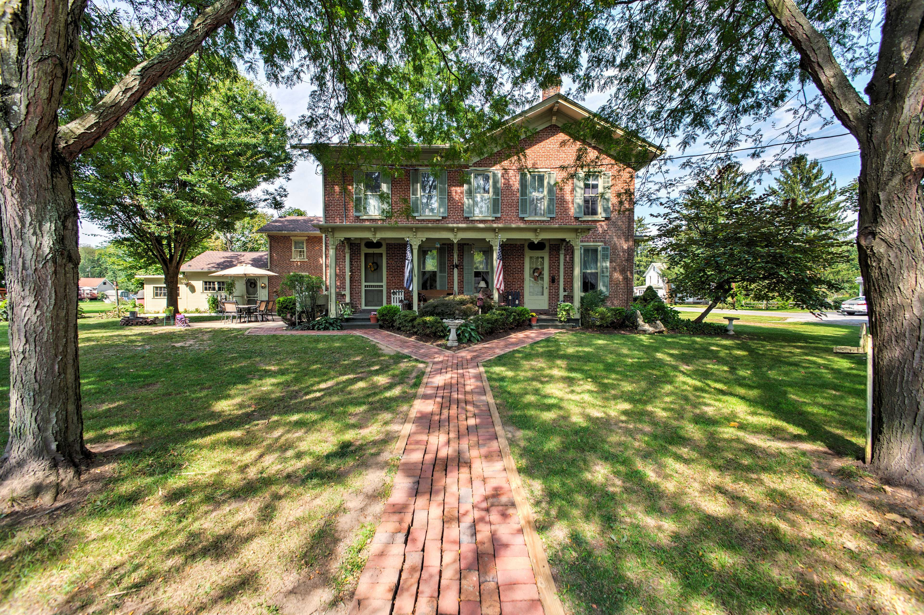 Welcome to your charming home-away-from-home in the Northeast!