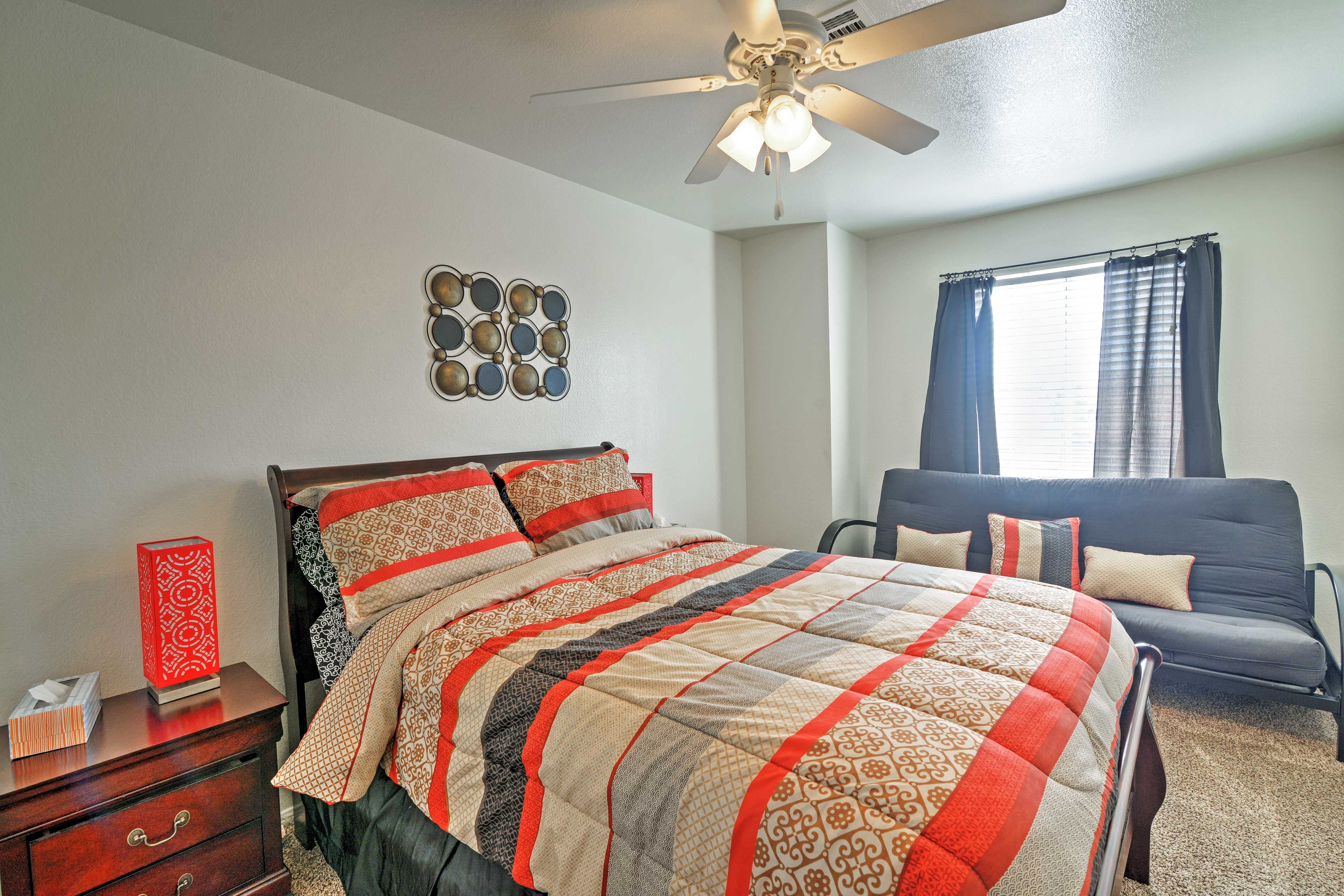 Bedroom 4 | Full Bed | Futon