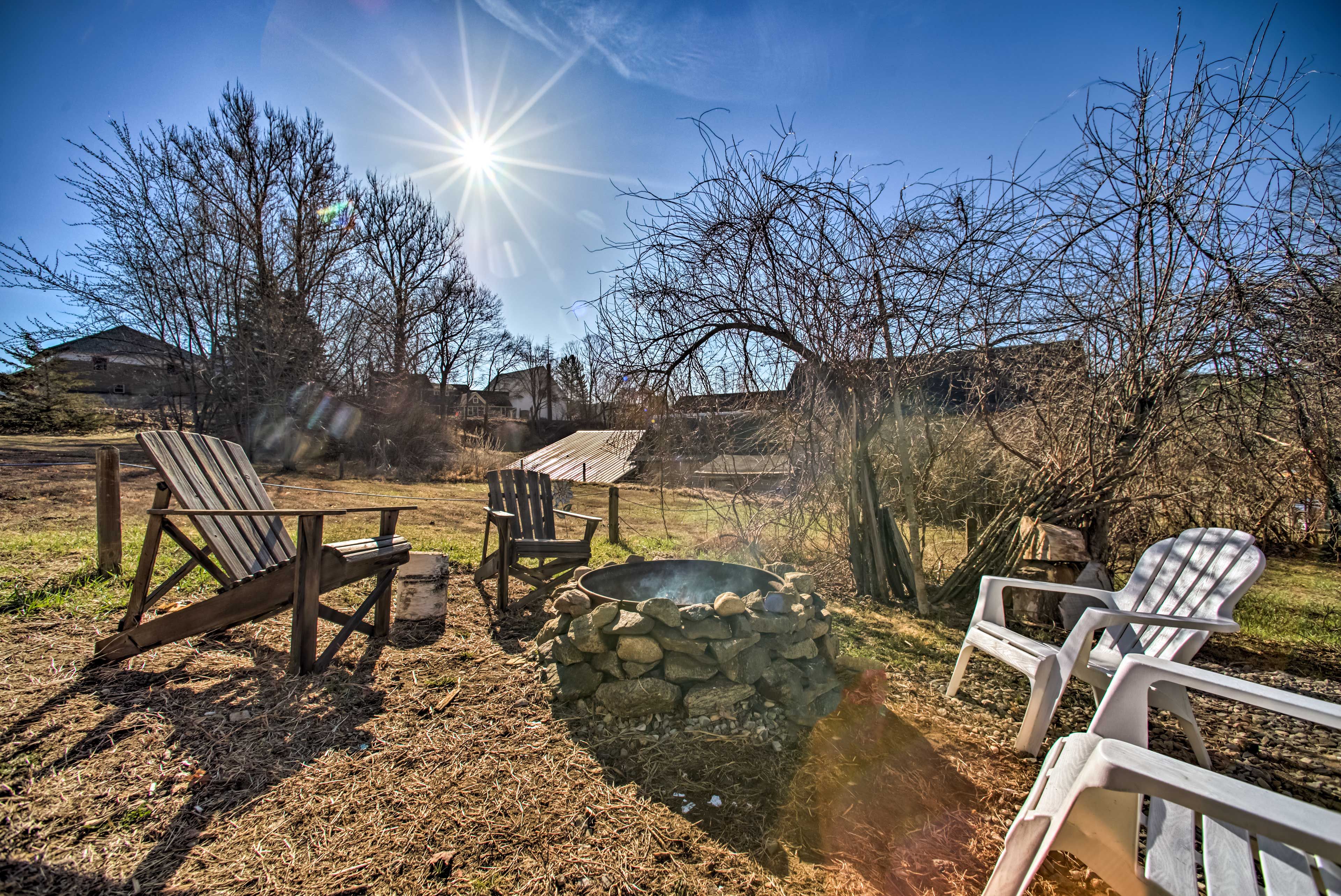 Exterior | Fire Pit (Wood Provided)