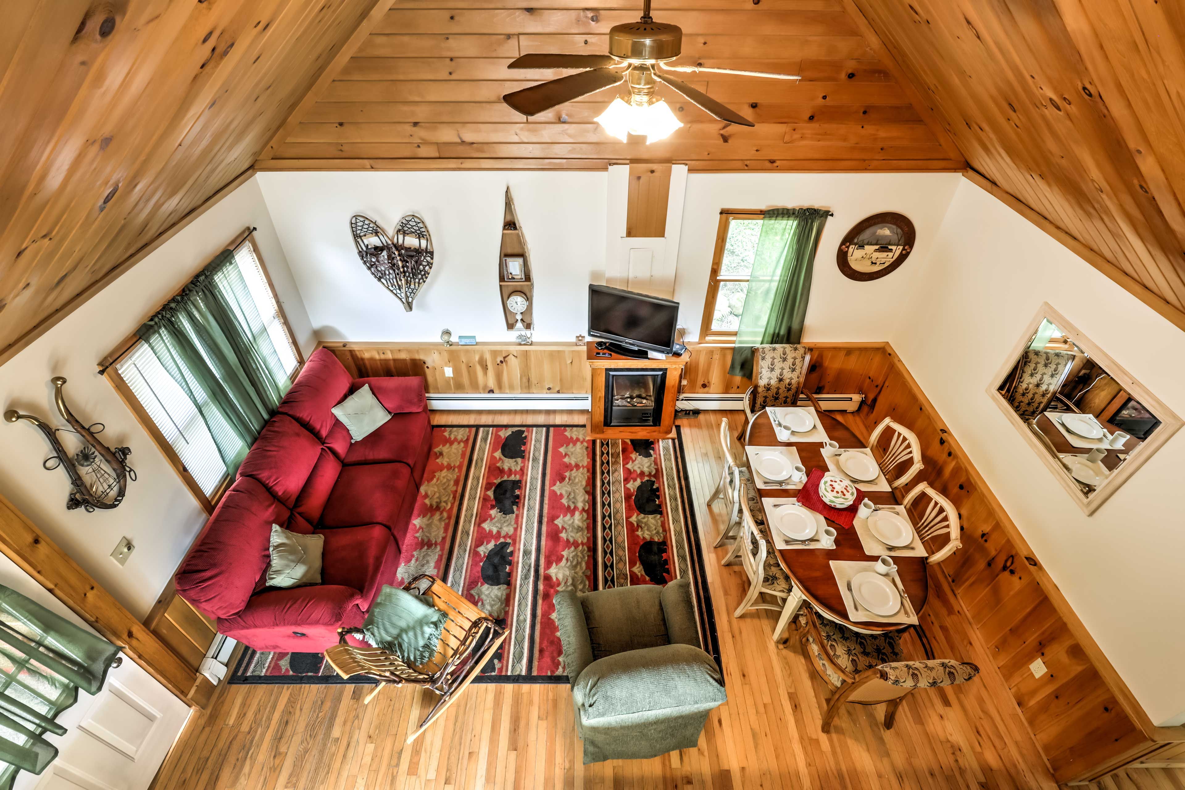 Main Interior Space | Free WiFi | Central Heat & A/C | Smart TVs
