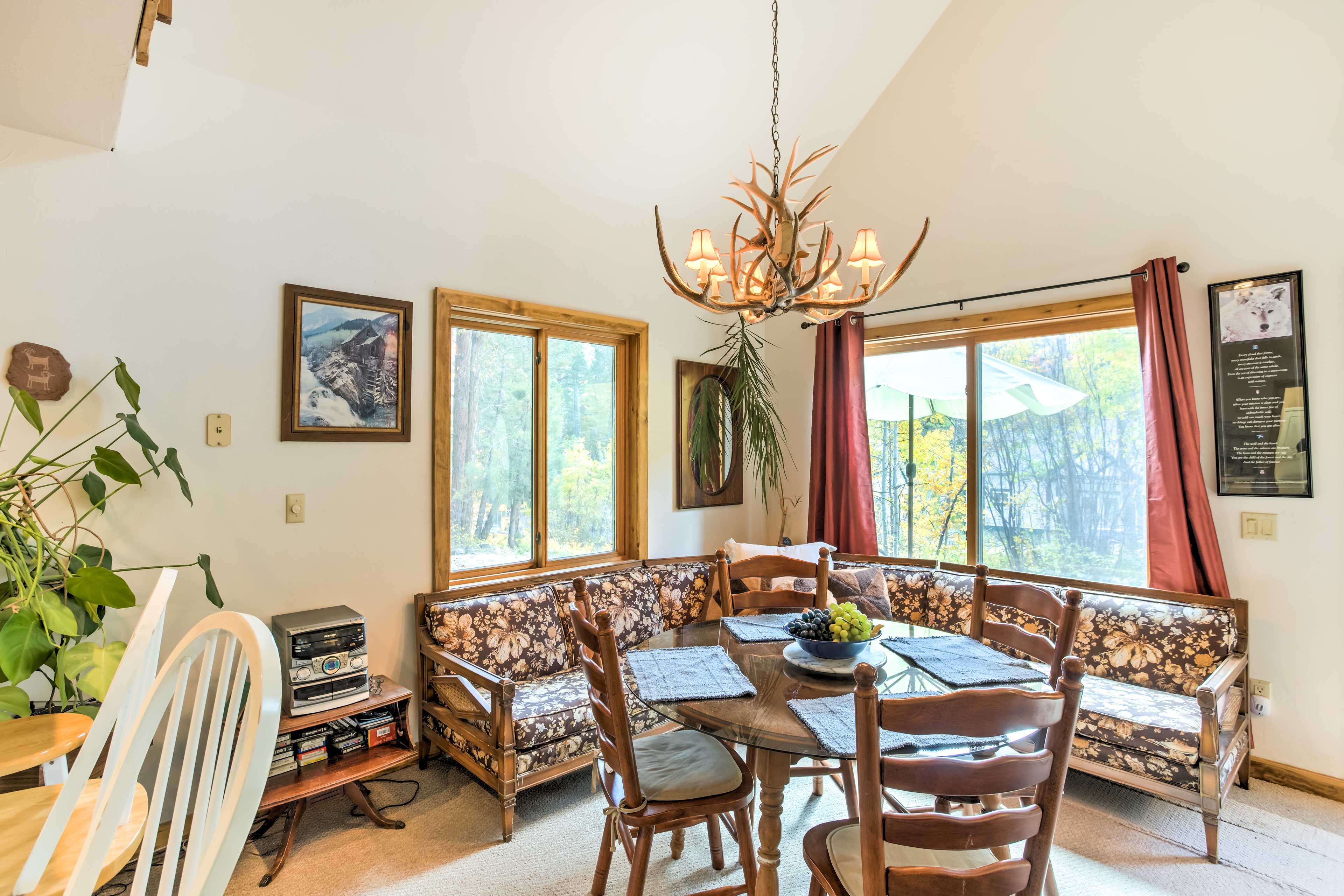 Dining Area | 1st Floor | Dishware + Flatware