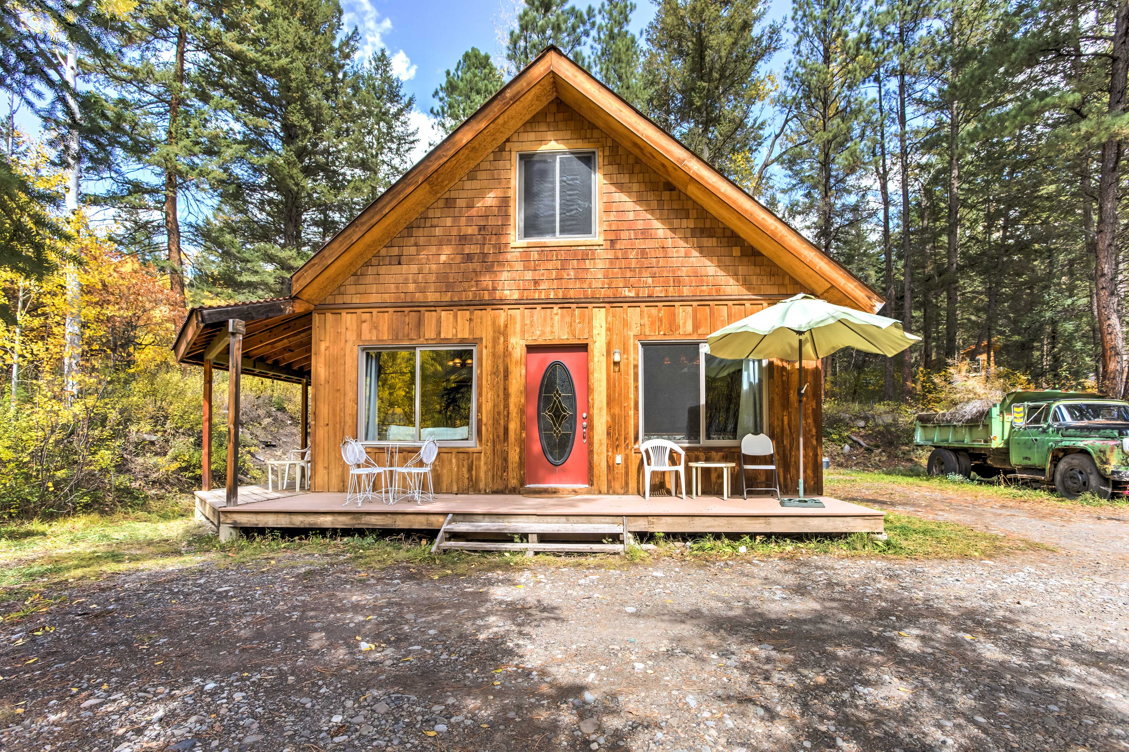 Cabin Exterior | Pets Welcome w/ Fee (Paid Pre-Trip)