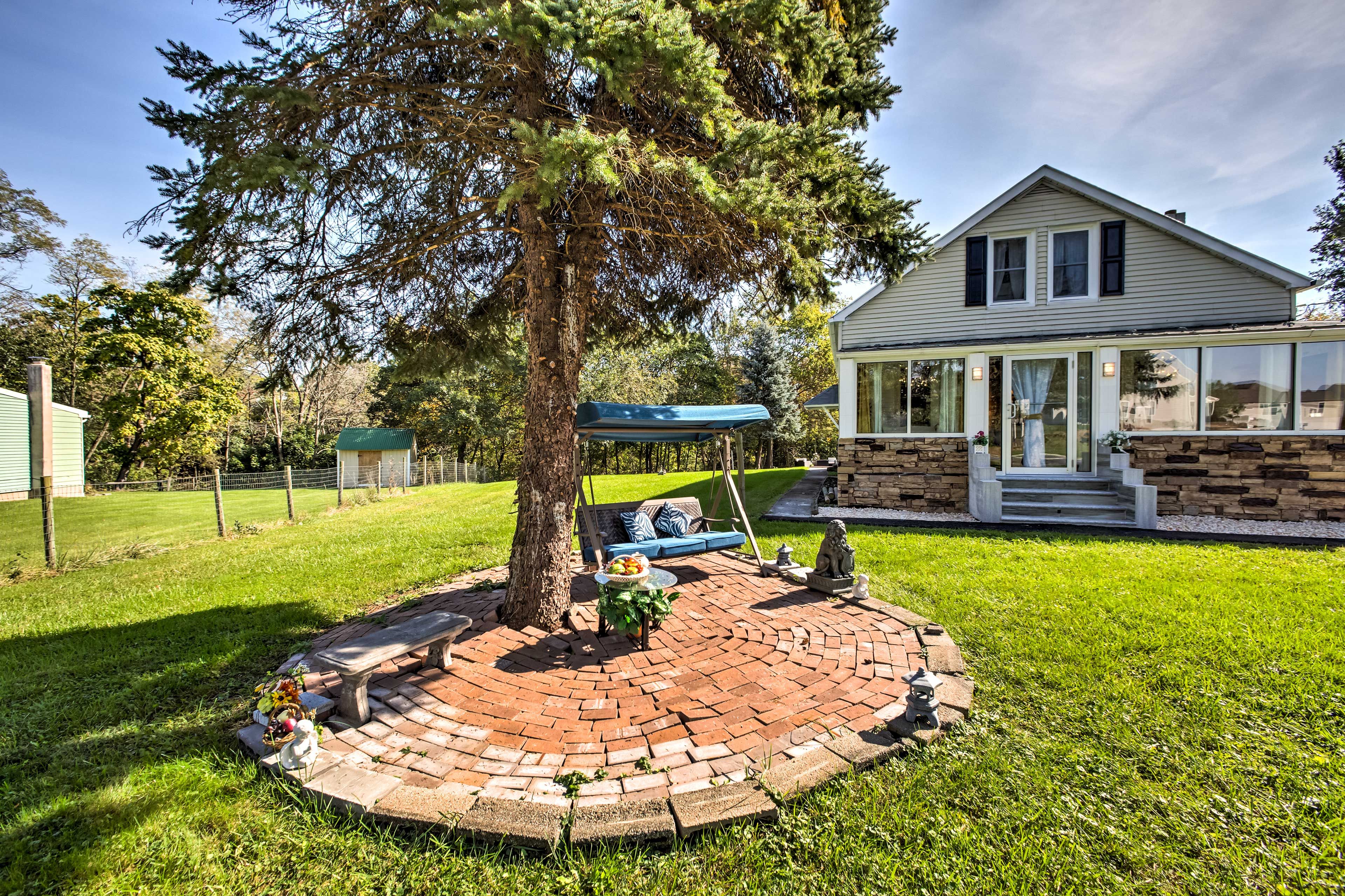 Exterior | Spacious Yard | Swing