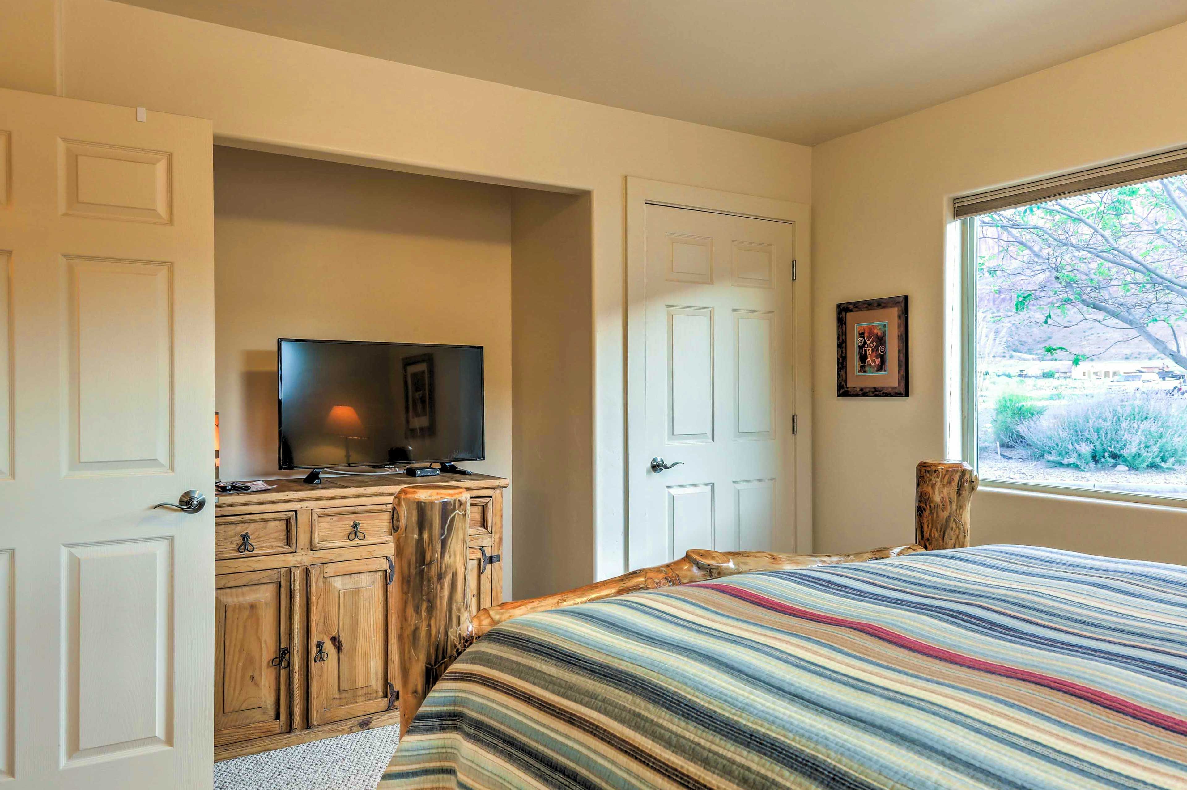 Fall asleep to the sound of your favorite TV show.