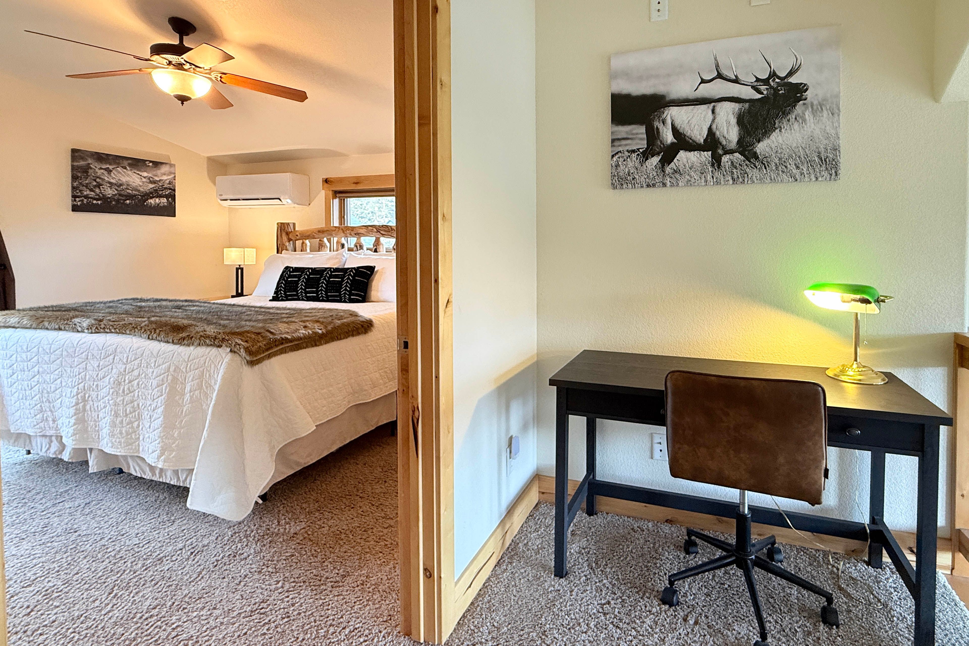 2nd-Floor Landing | Workspace | Books & Board Games