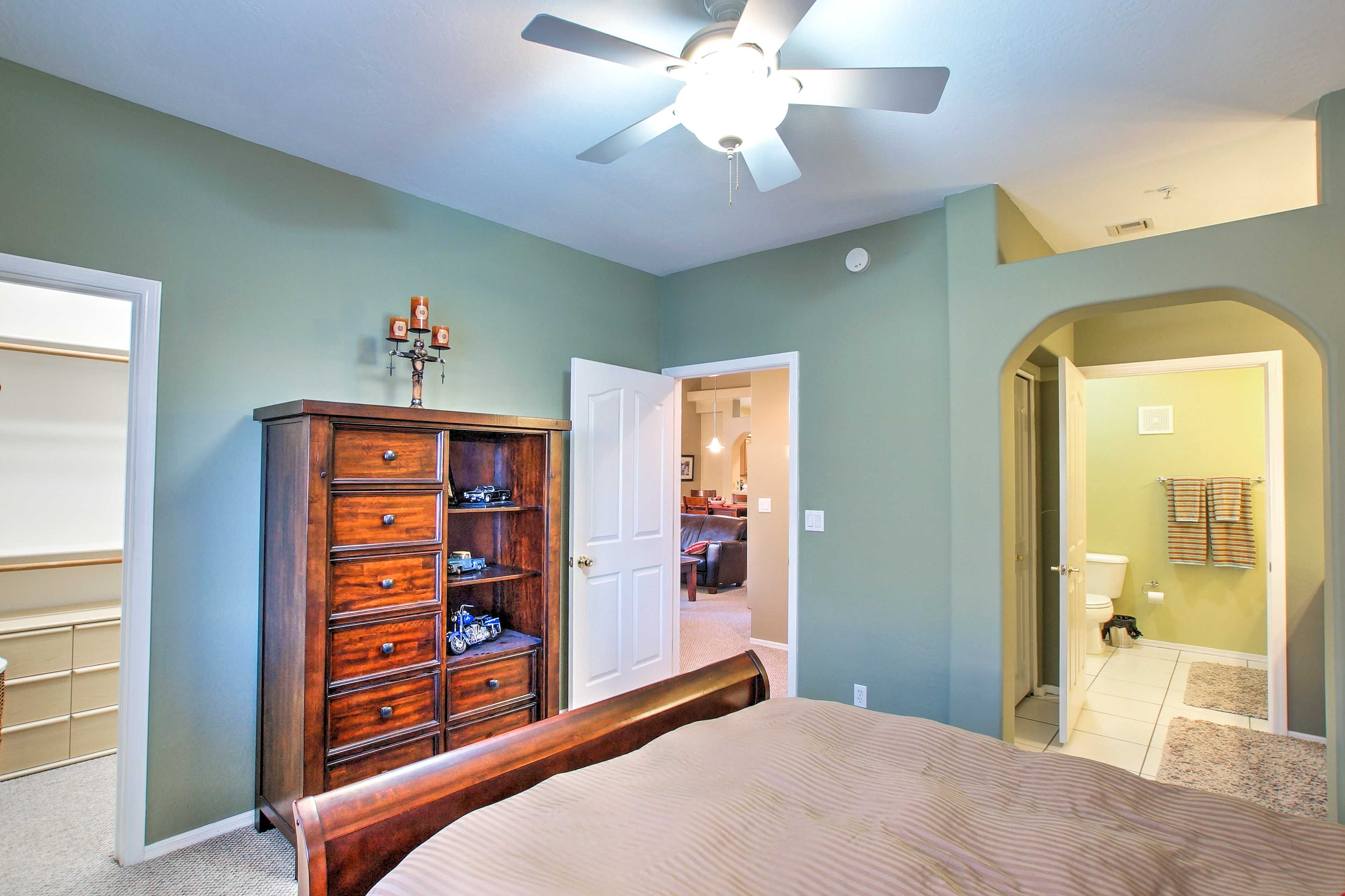 You'll enjoy the privacy provided by the en-suite bathroom.