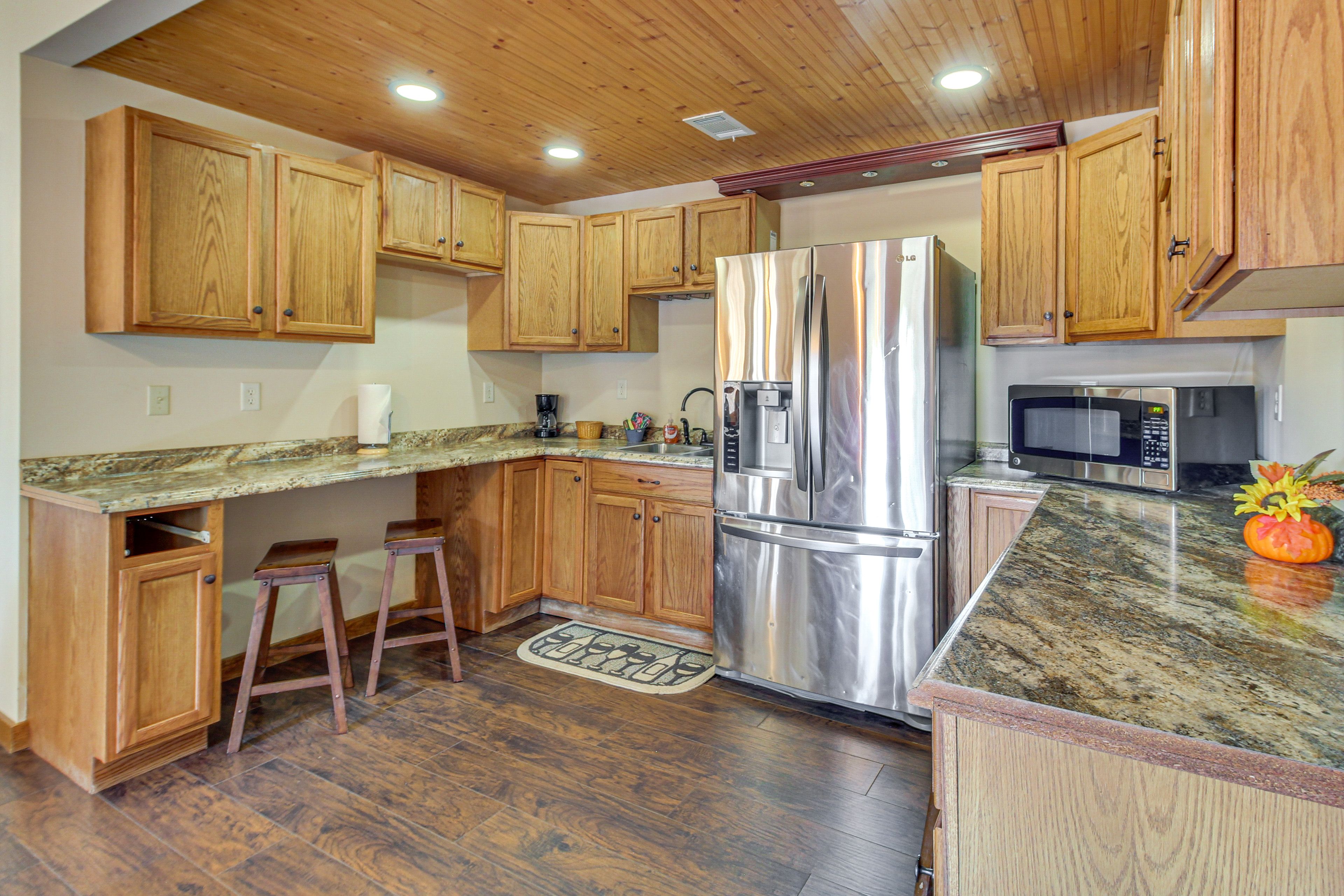 Wet Bar | Basement | Drip Coffee Maker | Microwave | Toaster