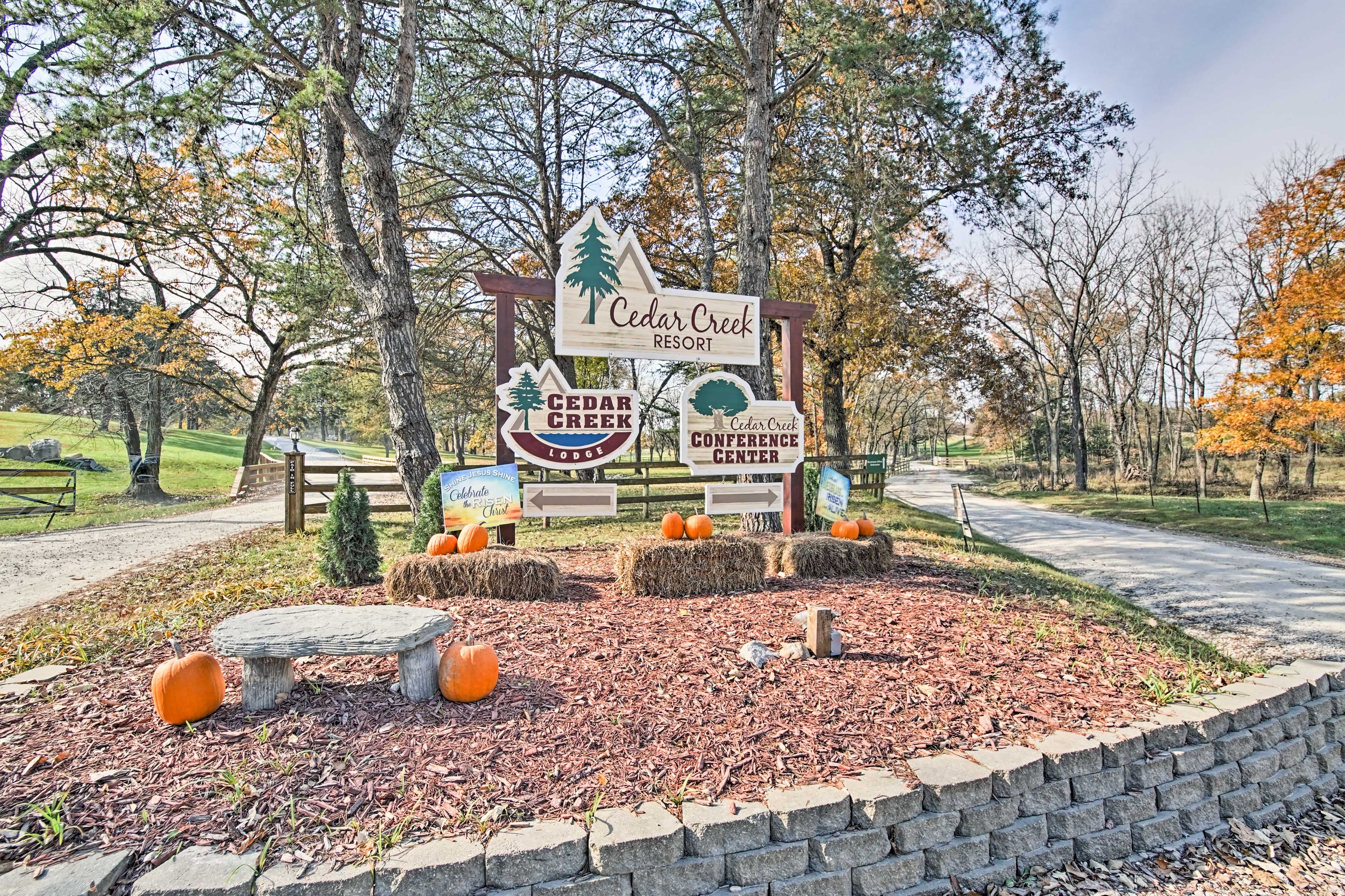 Cedar Creek Resort Grounds & Amenities