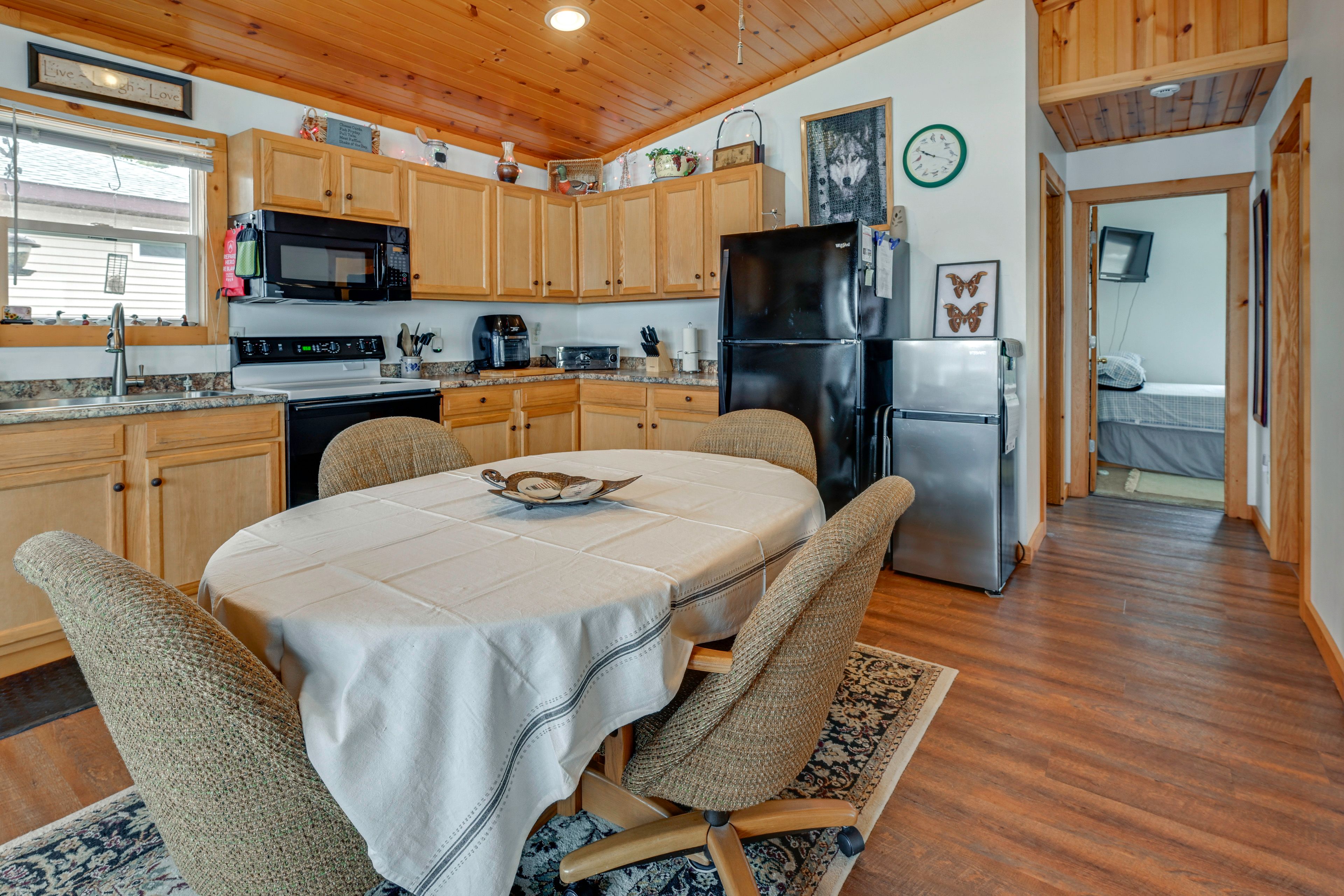 Dining Area | Kitchen | Main Level | Coffee Maker