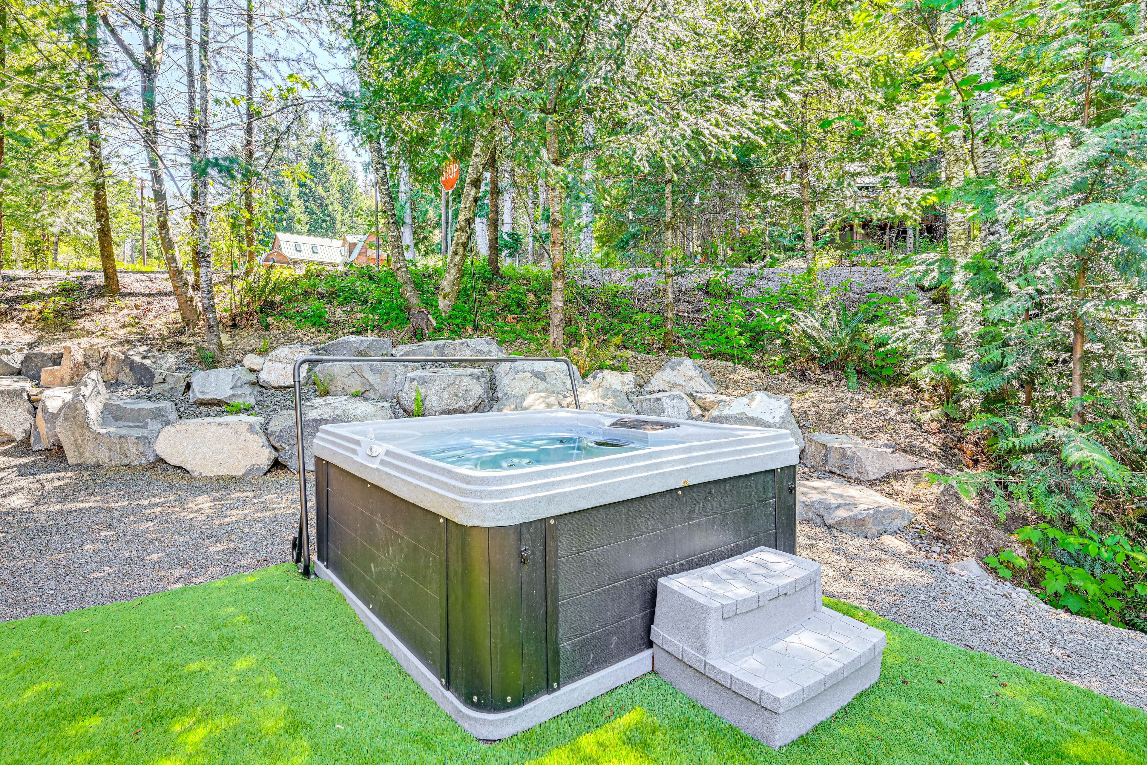 Exterior | Private Hot Tub