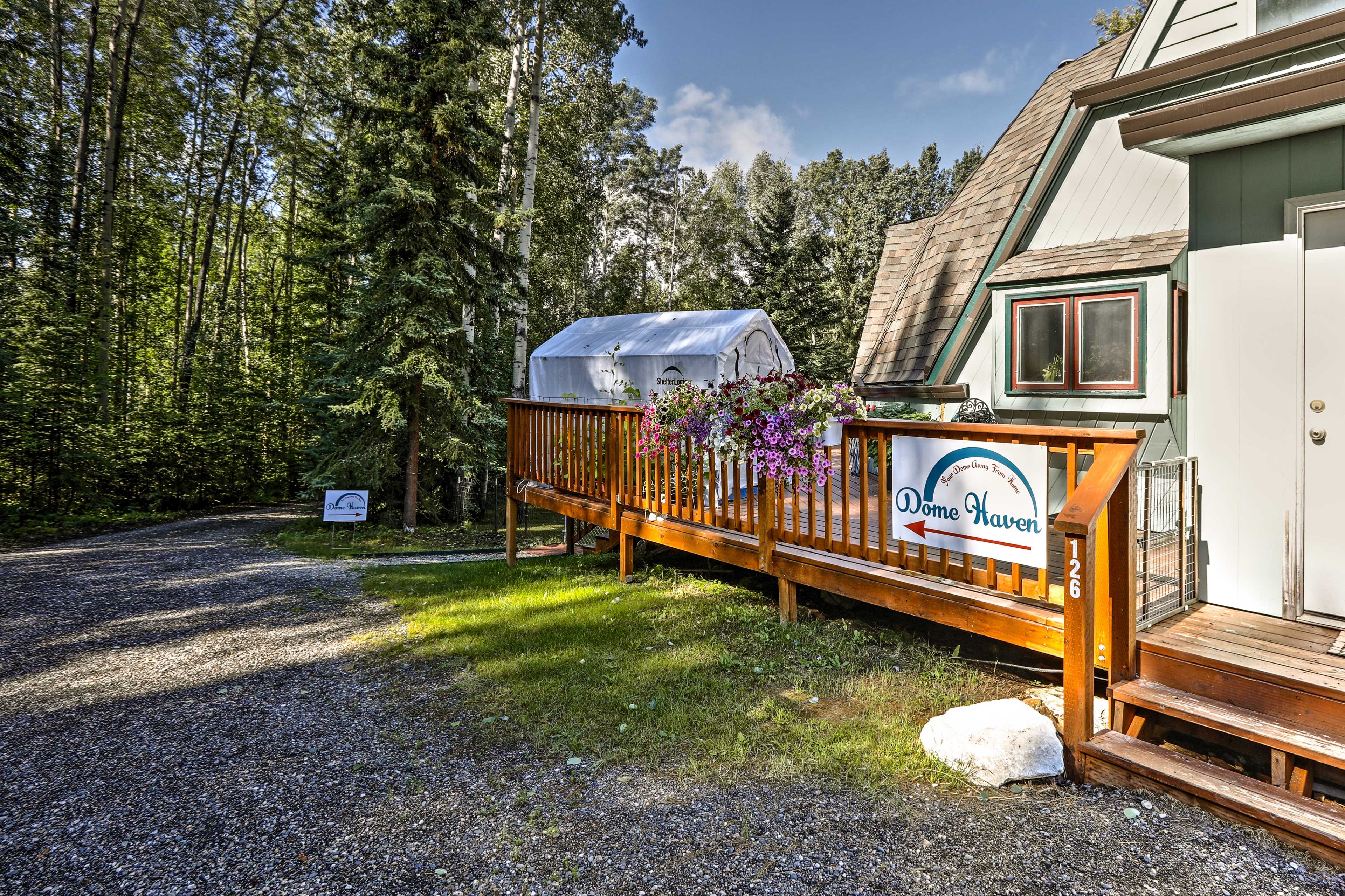 Outdoor adventures are just steps away!