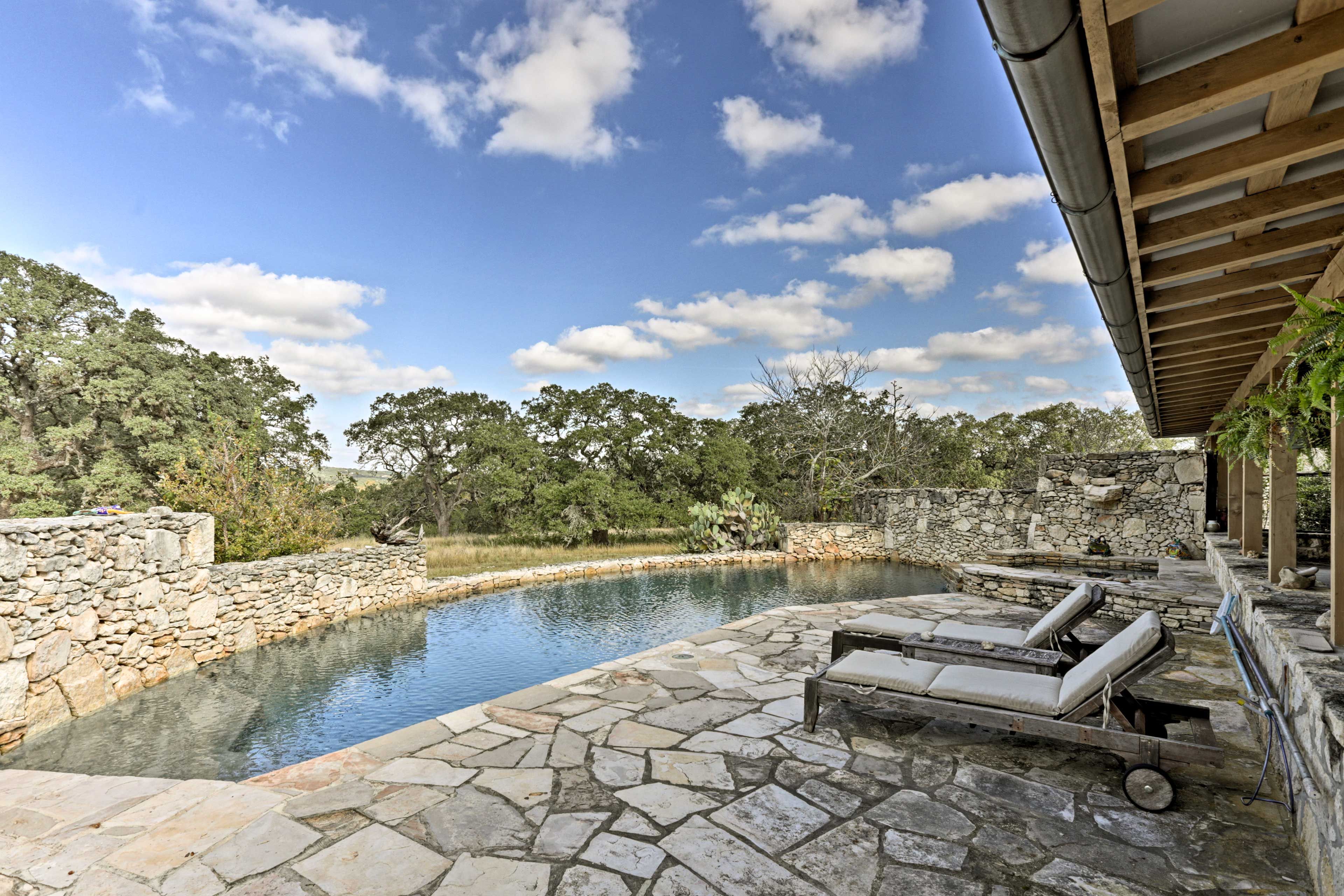Located on 211 acres of land, this incredible house supplies a dream vacation!