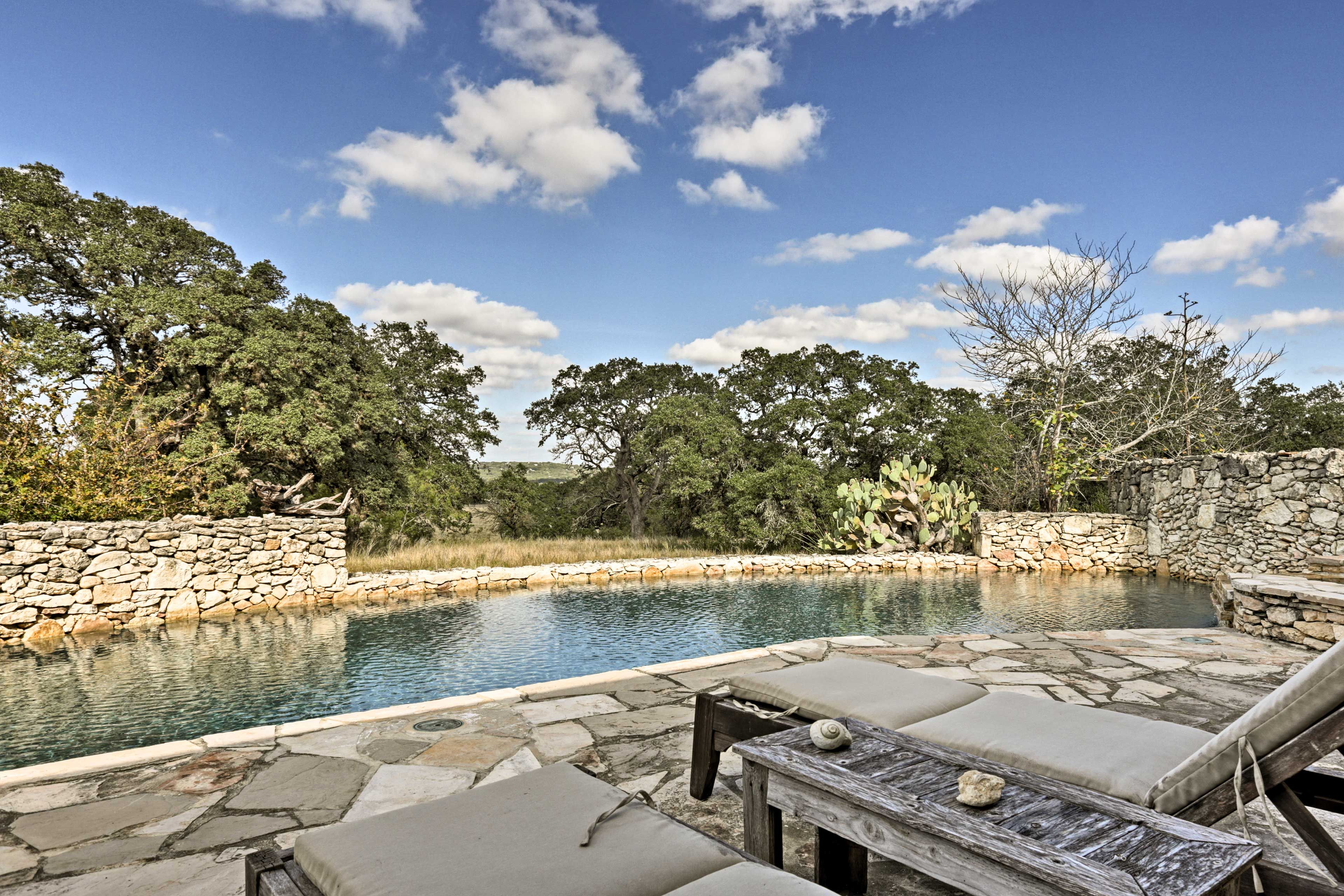 Beat the Texas heat with a dip in the pristine shared pool!