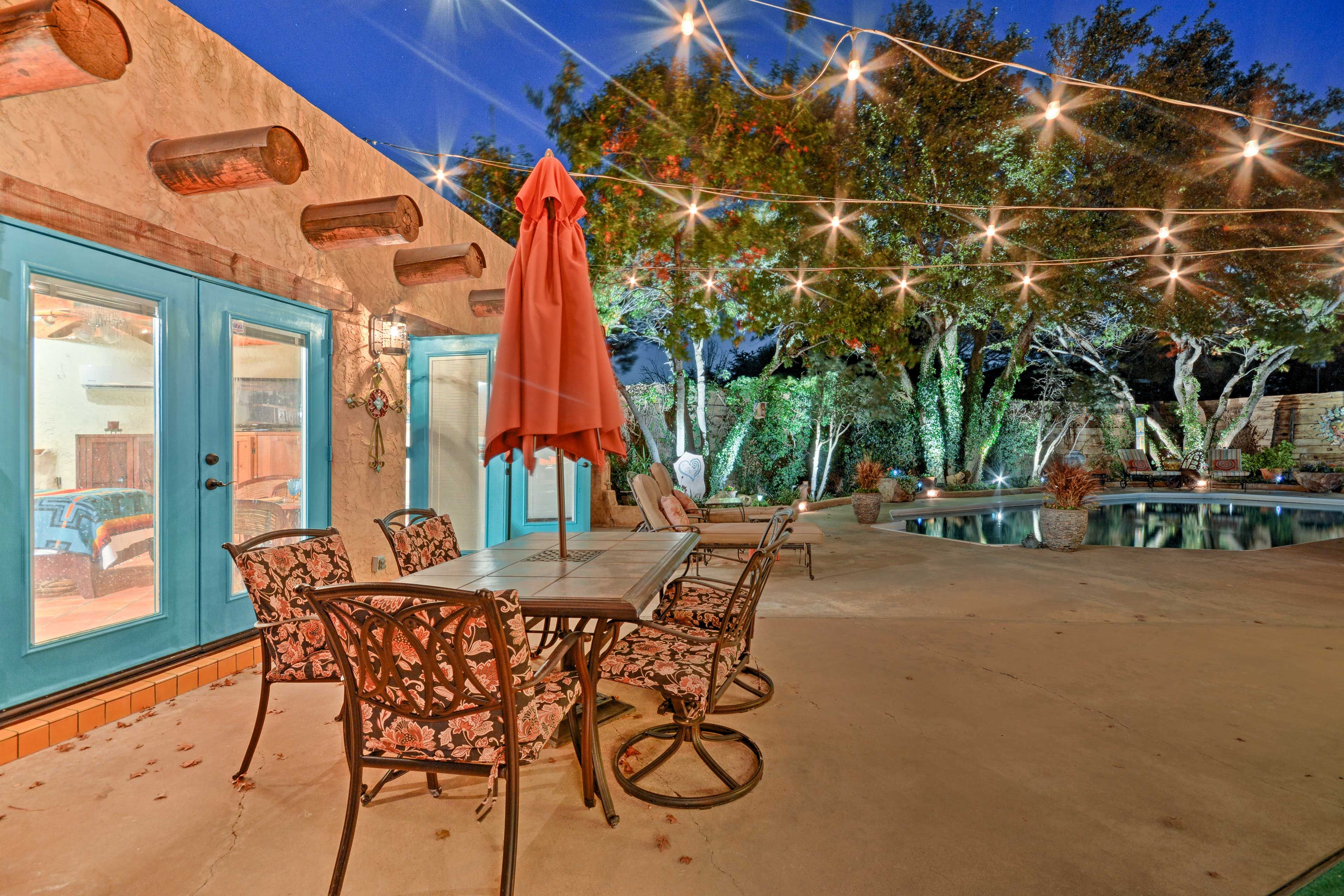 Shared Patio & Pool Area